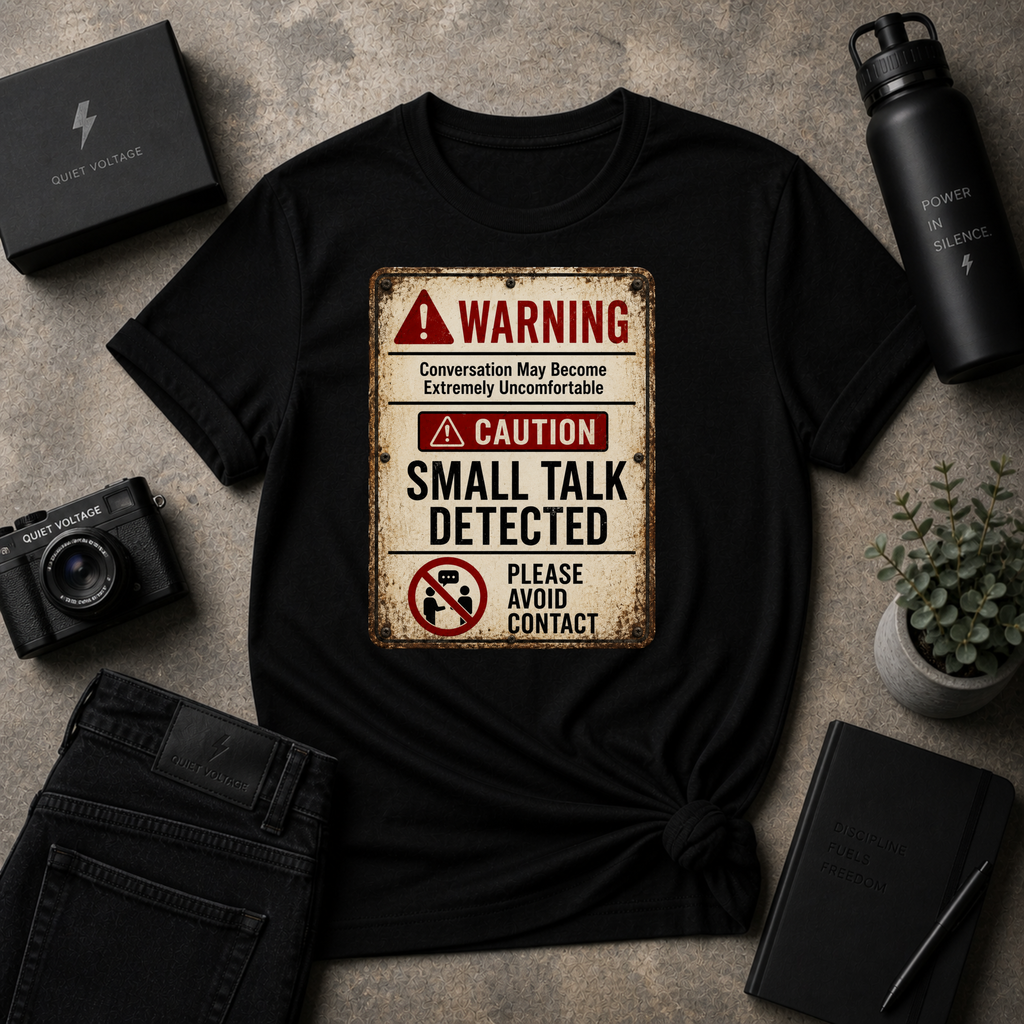 Small Talk Detected Tee