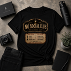 No Social Club Tee