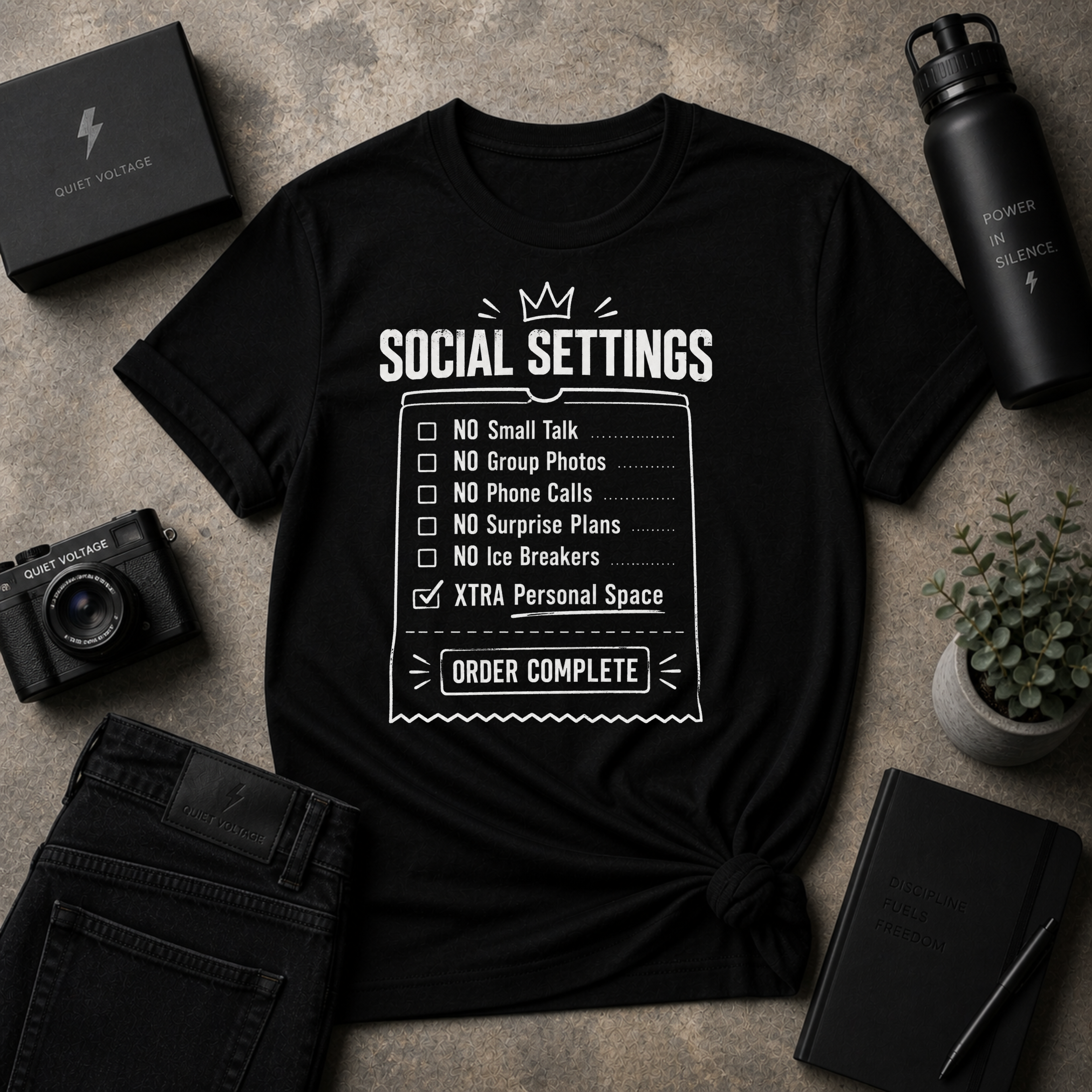 Social Settings Tee