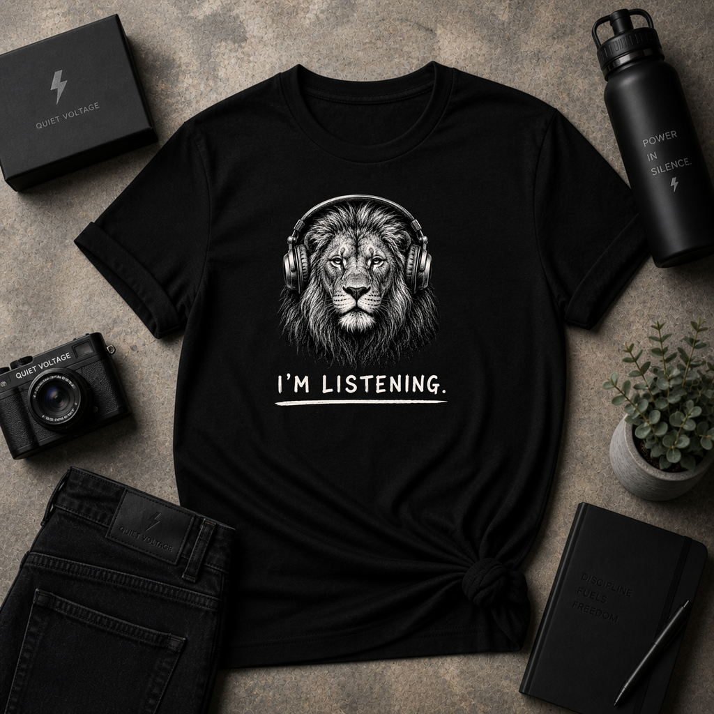 Listening Lion Tee