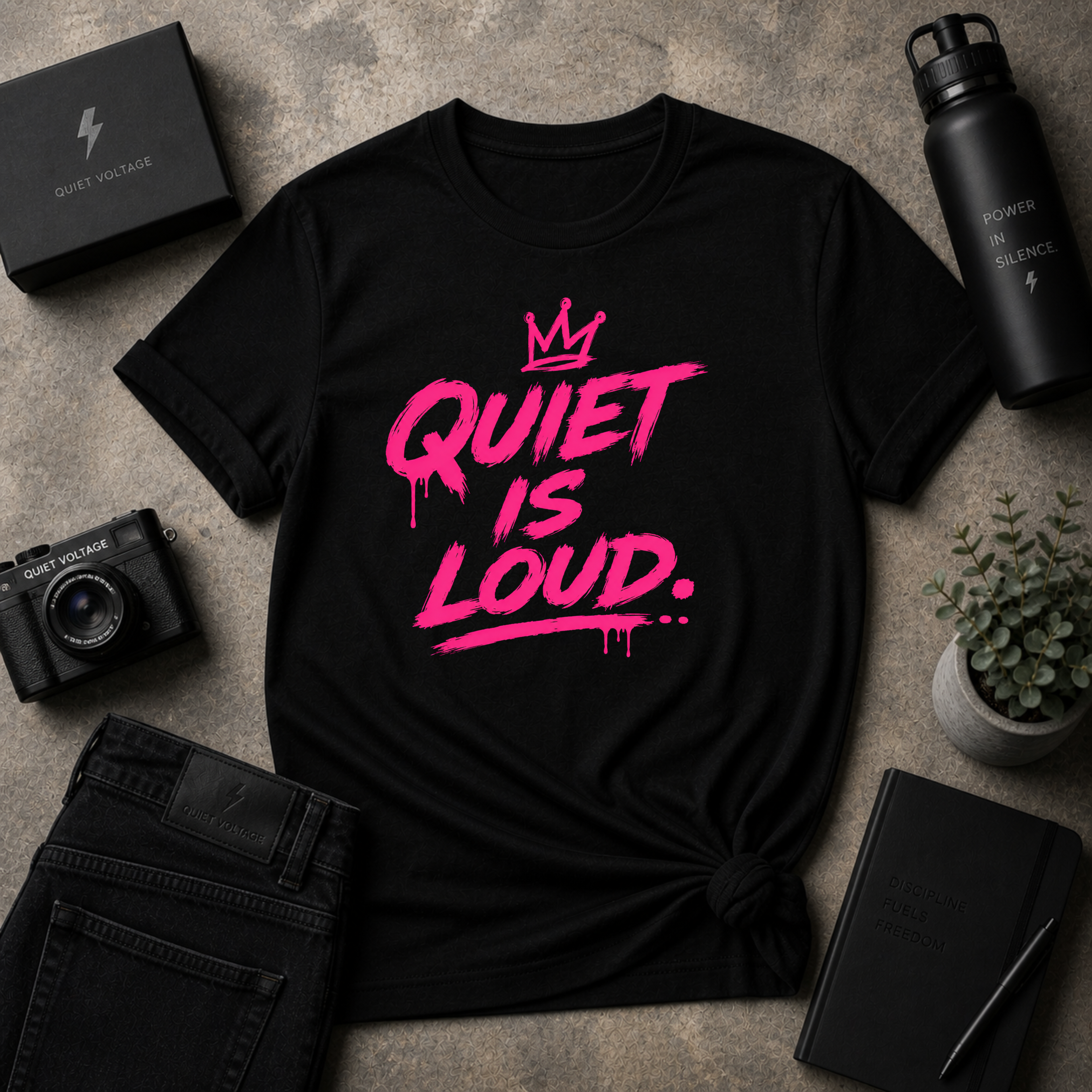 Quiet Is Loud Tee