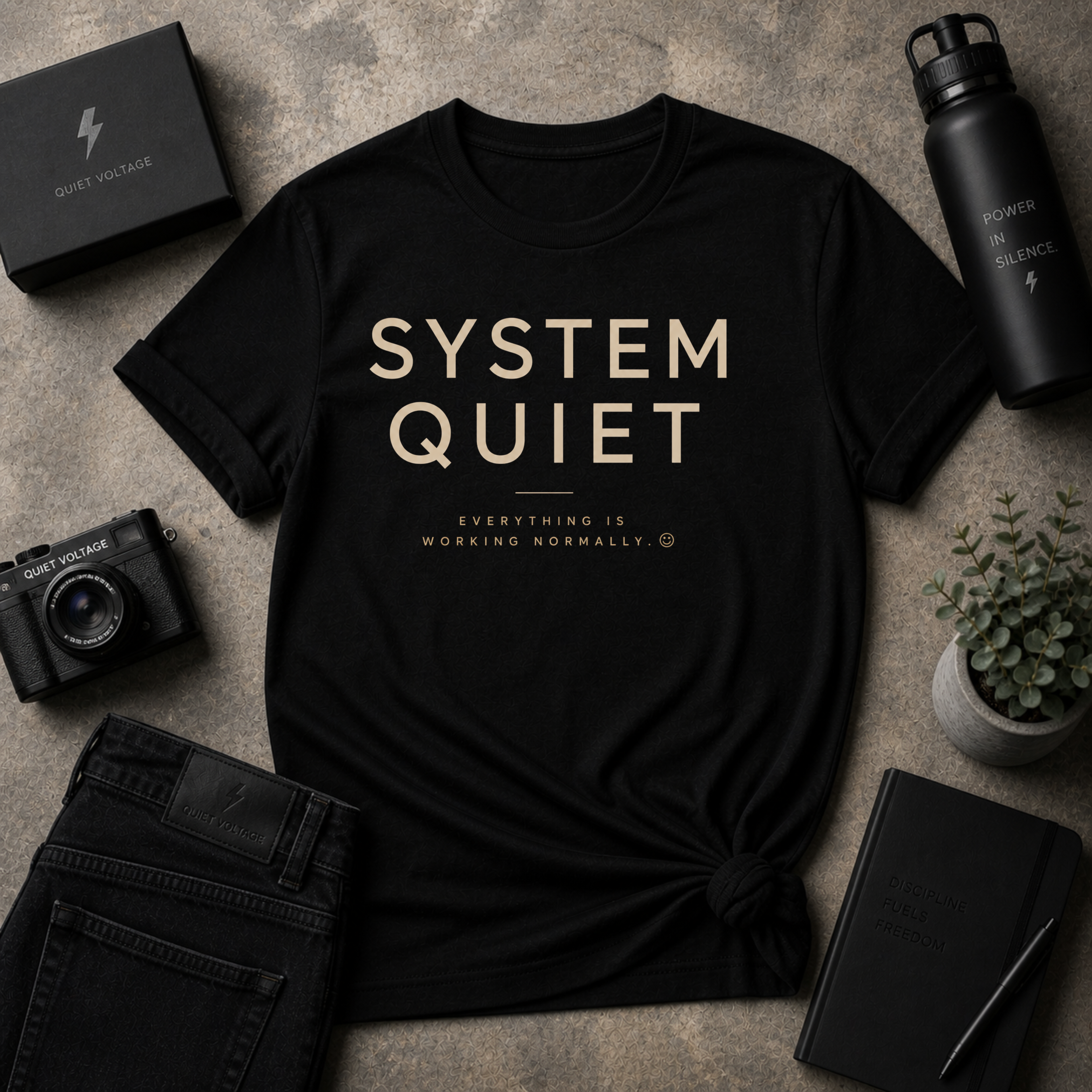 System Quiet Tee