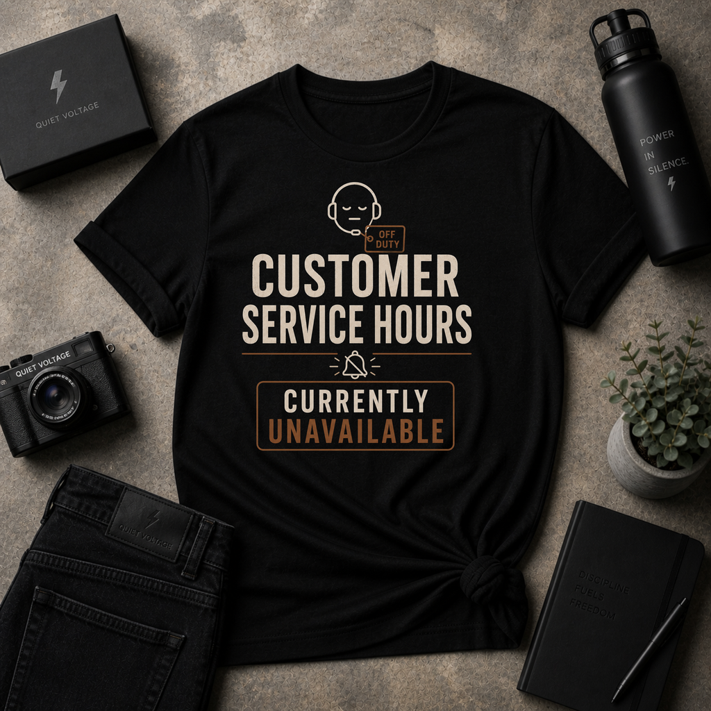 Customer Service Hours Tee