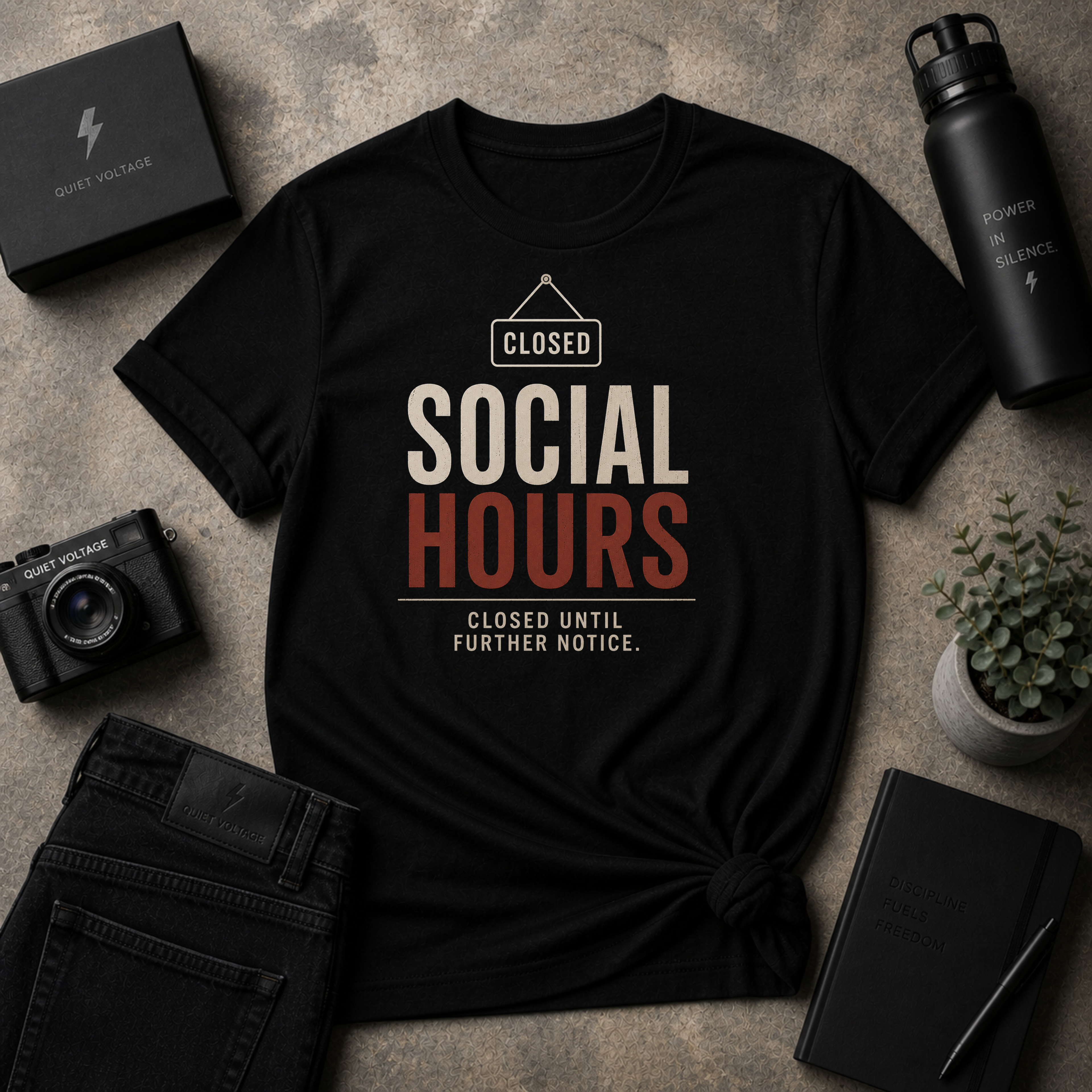Social Hours Tee