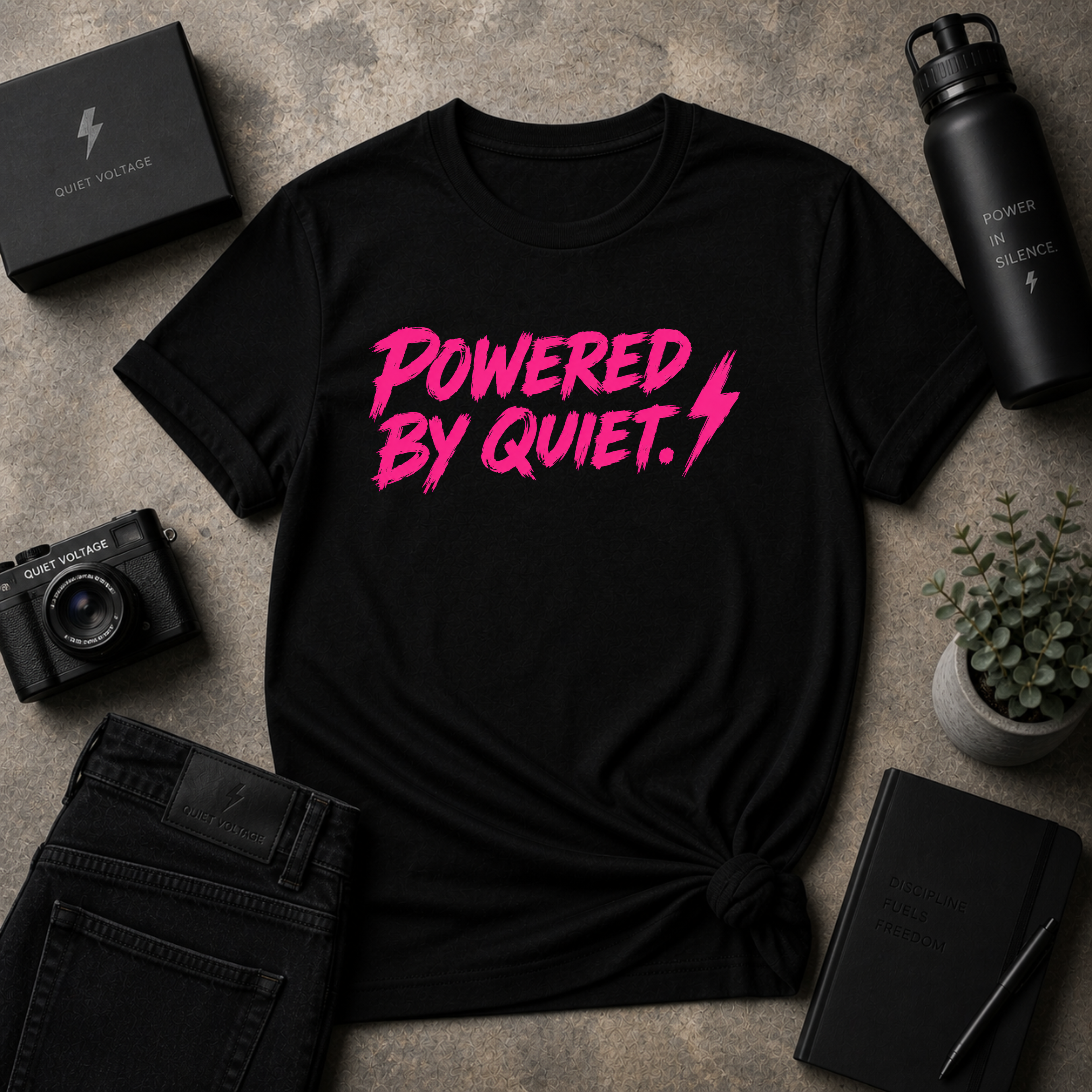 Powered By Quiet Tee