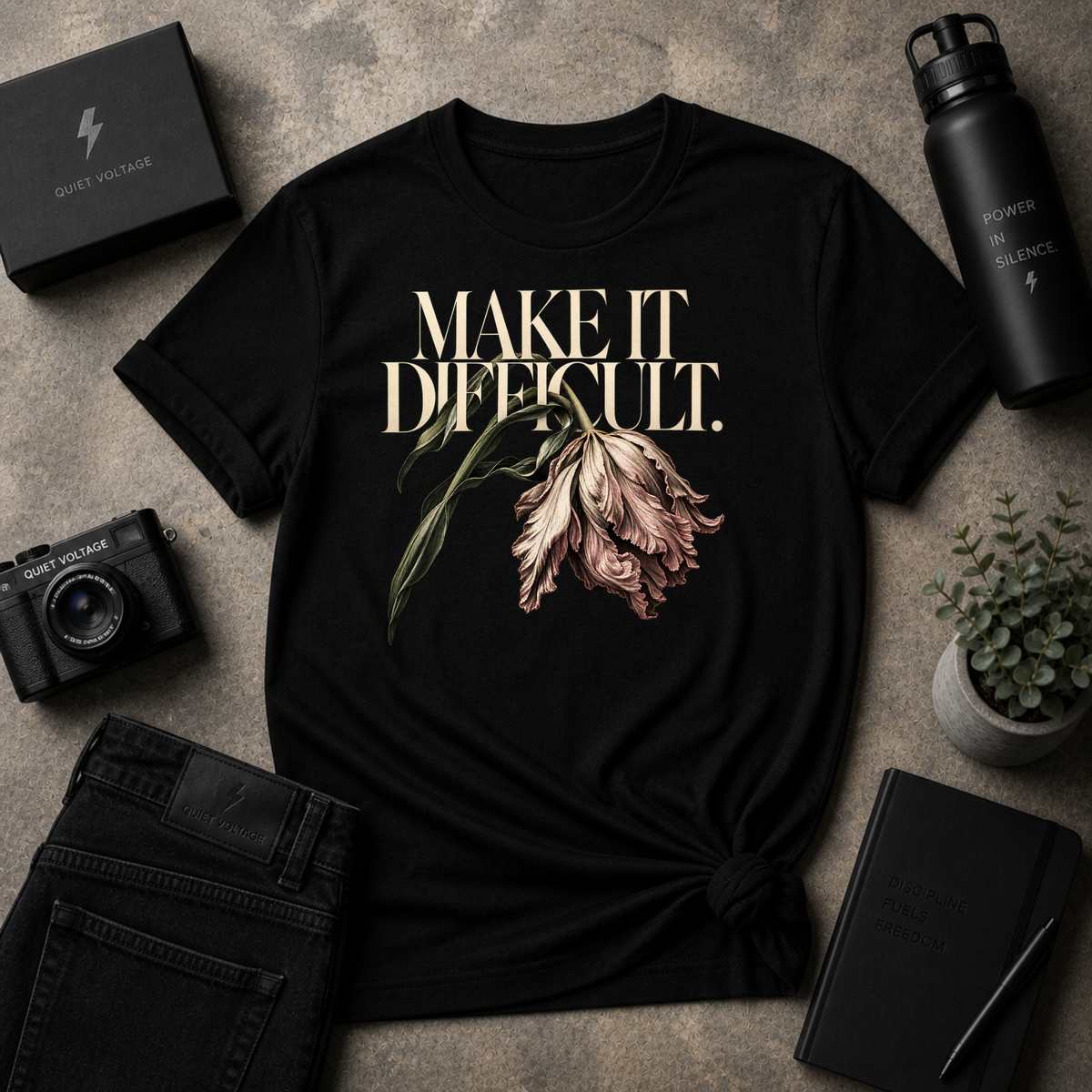Make It Difficult Tee