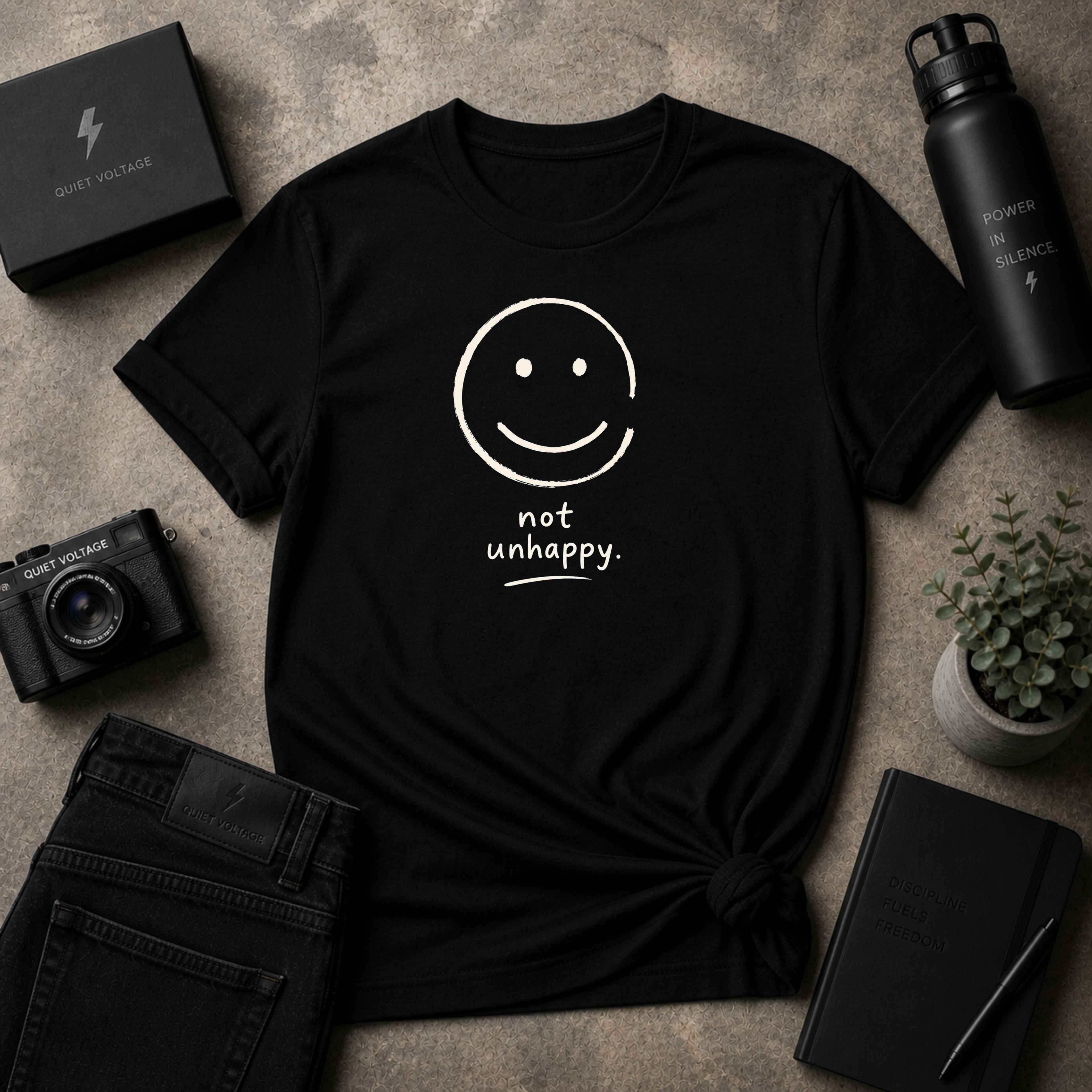 Not Unhappy Tee