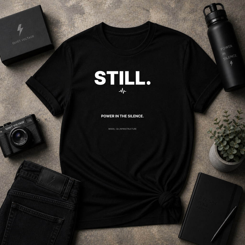Still Power In The Silence Tee