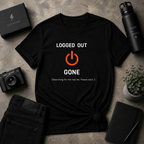 Logged Out Gone Tee