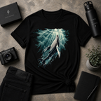 Whale Toward Light Tee