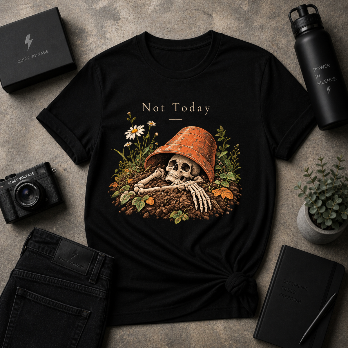 Pot Skeleton Tee
