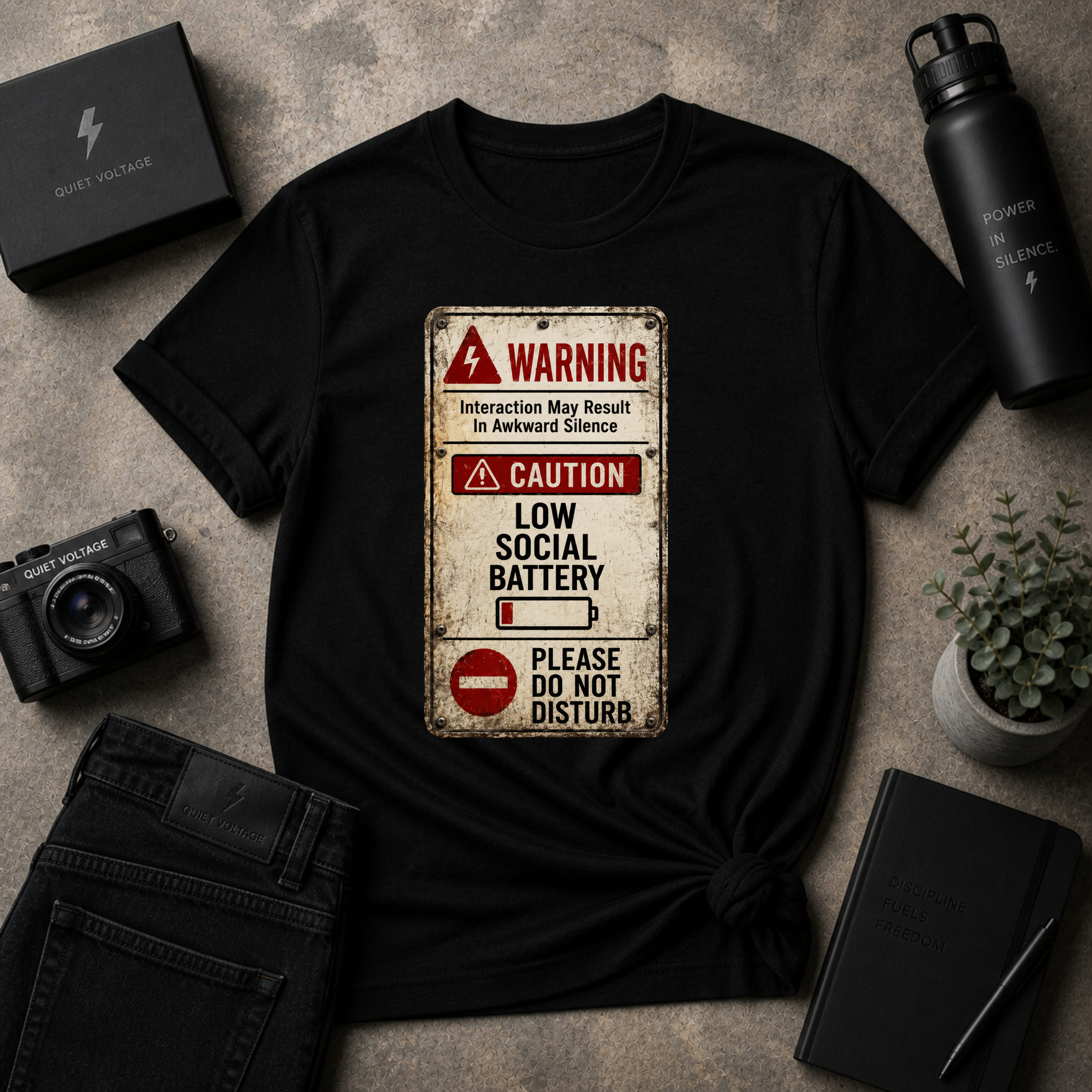 Awkward Silence Tee