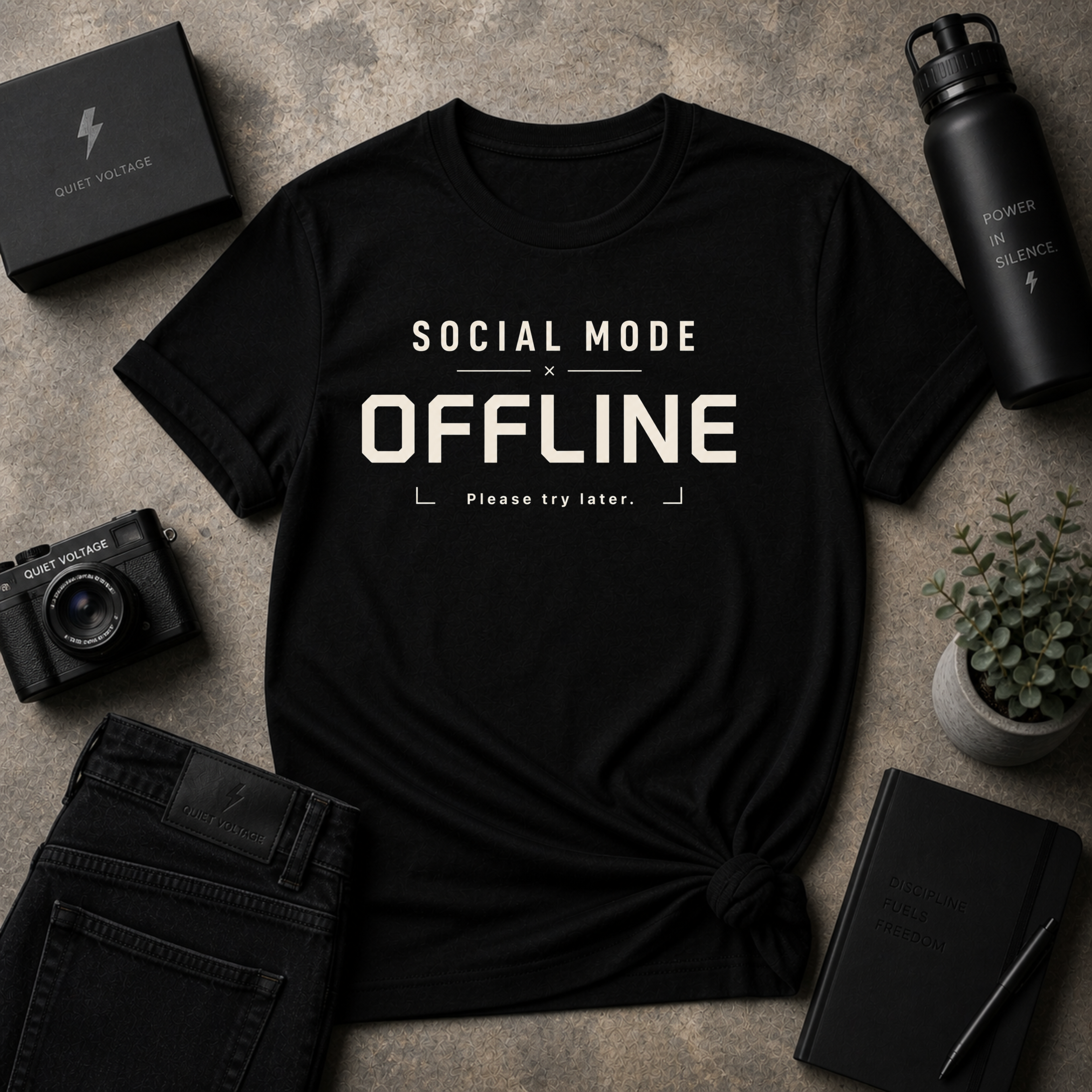 Social Mode Offline Tee