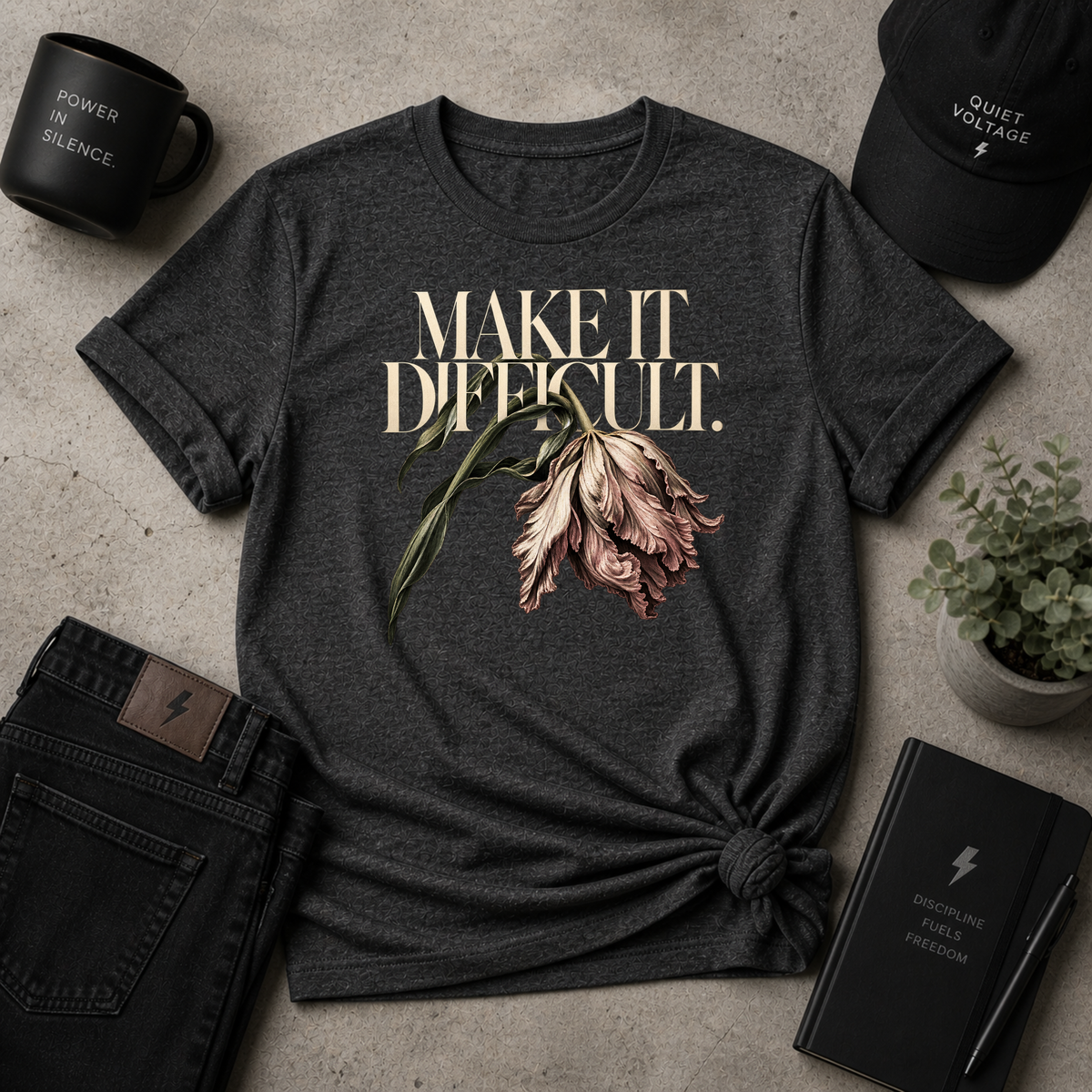 Make It Difficult Tee