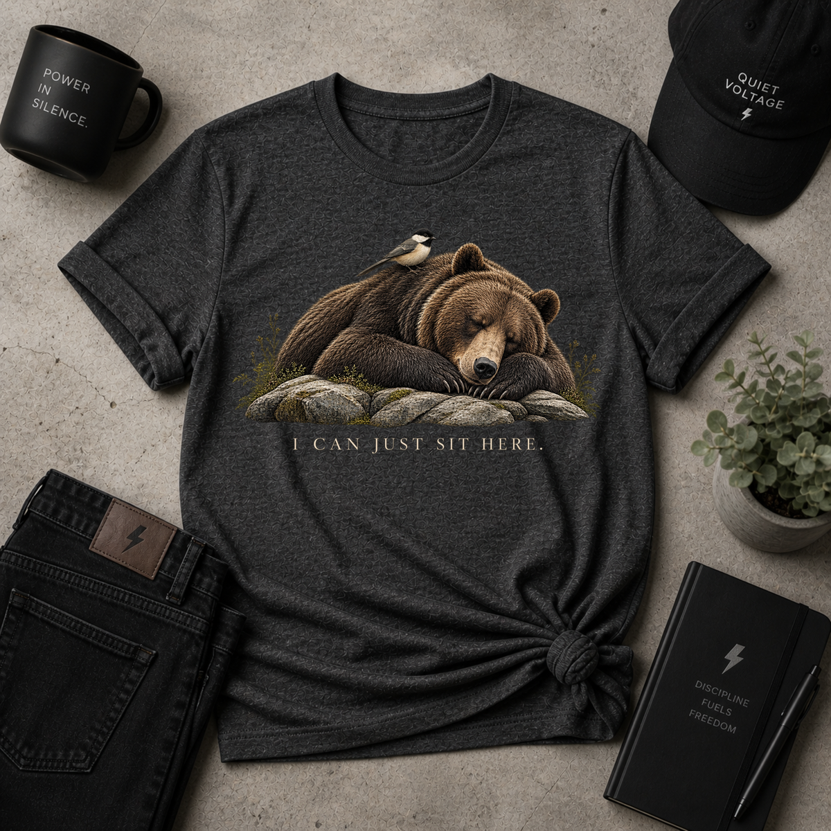 Sit Here Tee