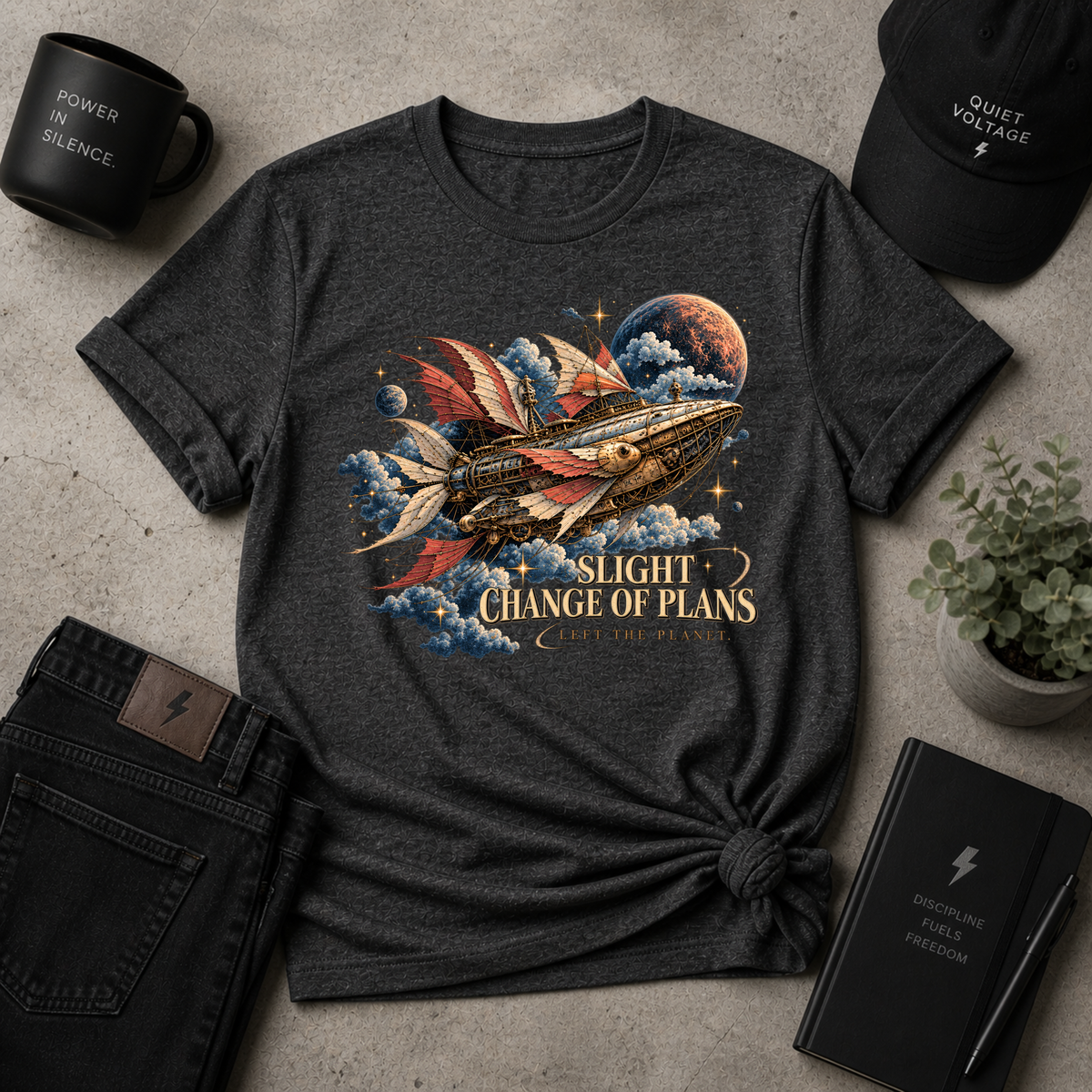 Left The Planet Tee