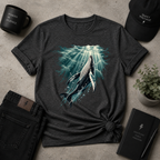 Whale Toward Light Tee
