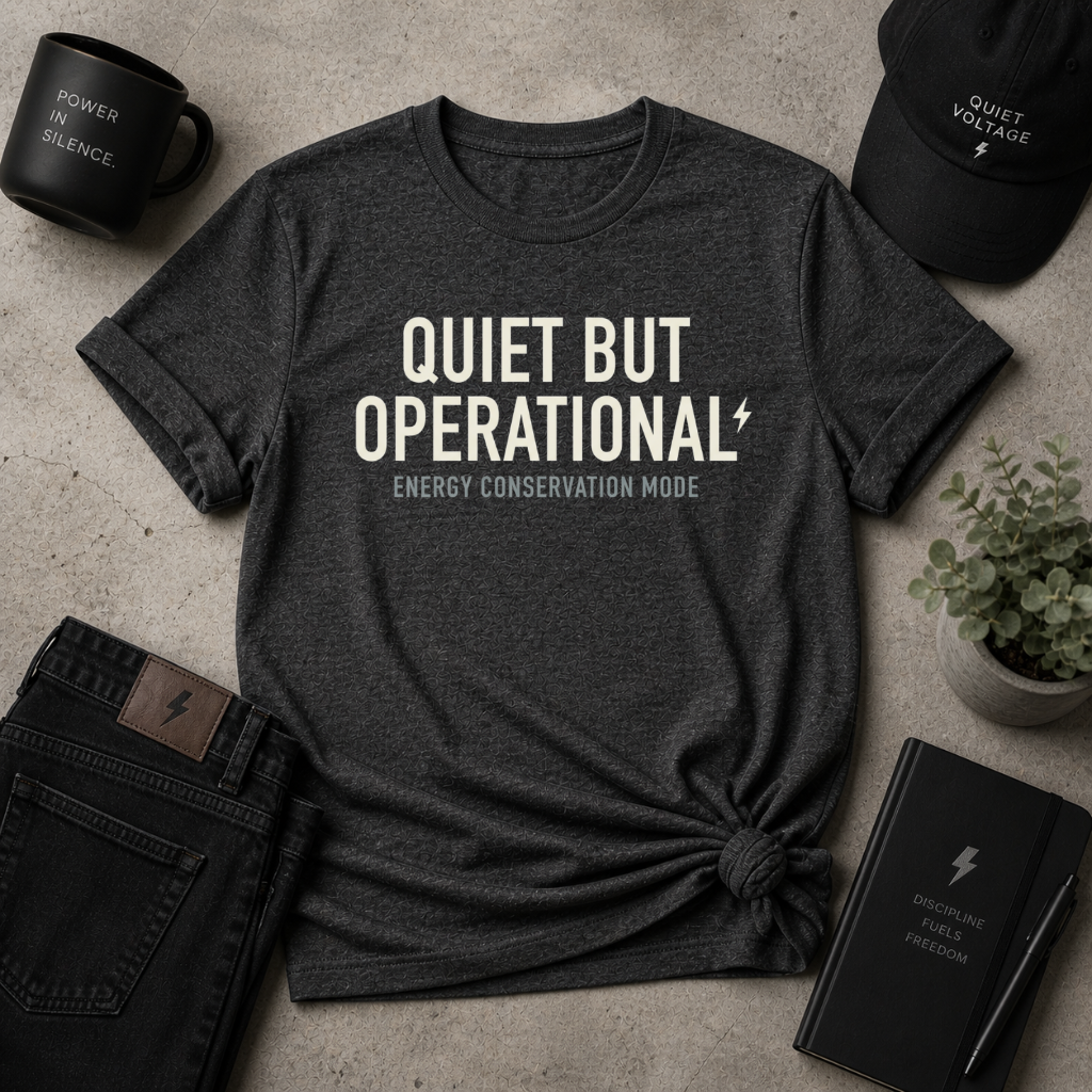 Quiet But Operational Tee