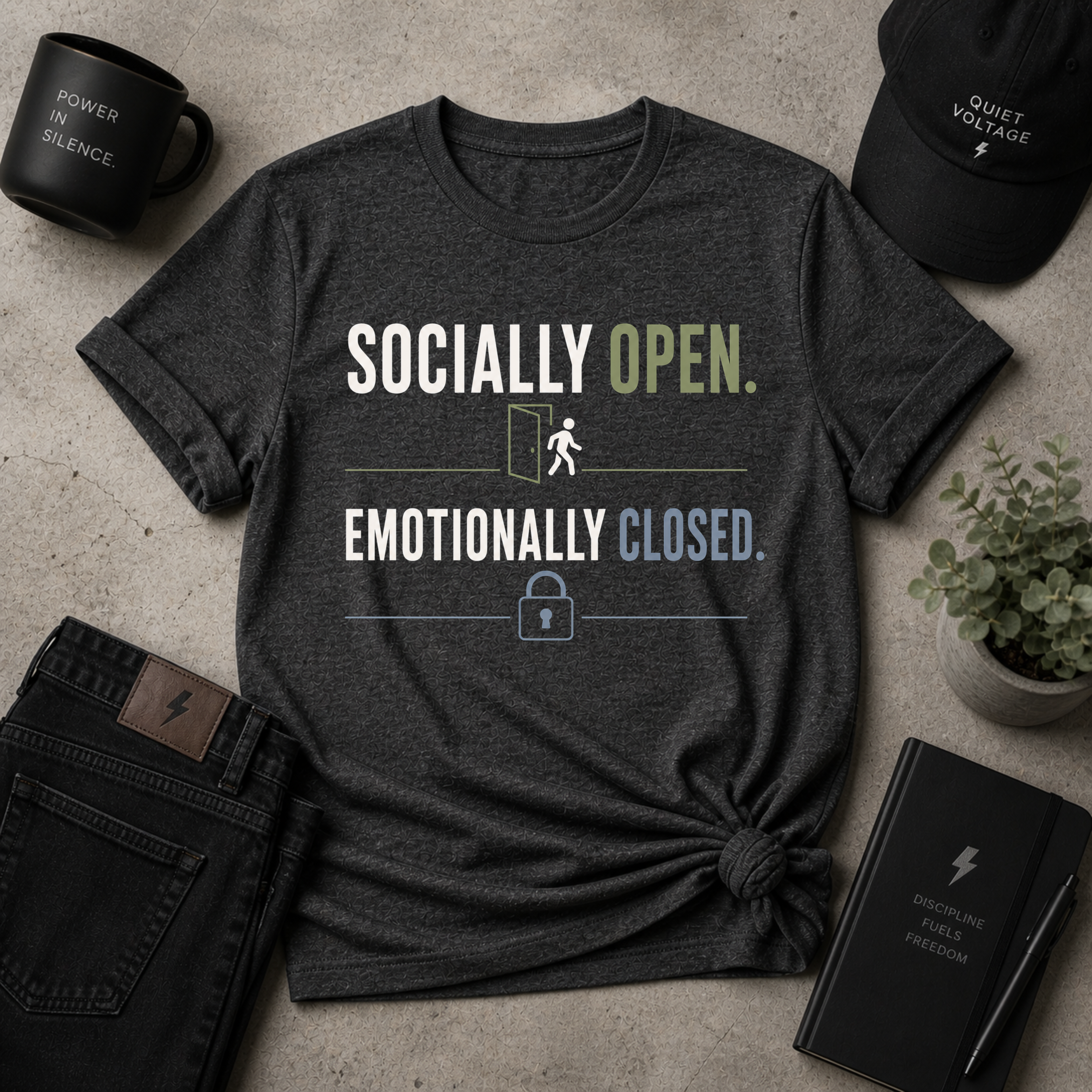 Socially & Emotionally Tee