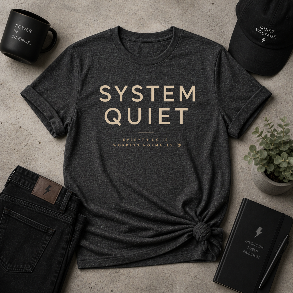 System Quiet Tee