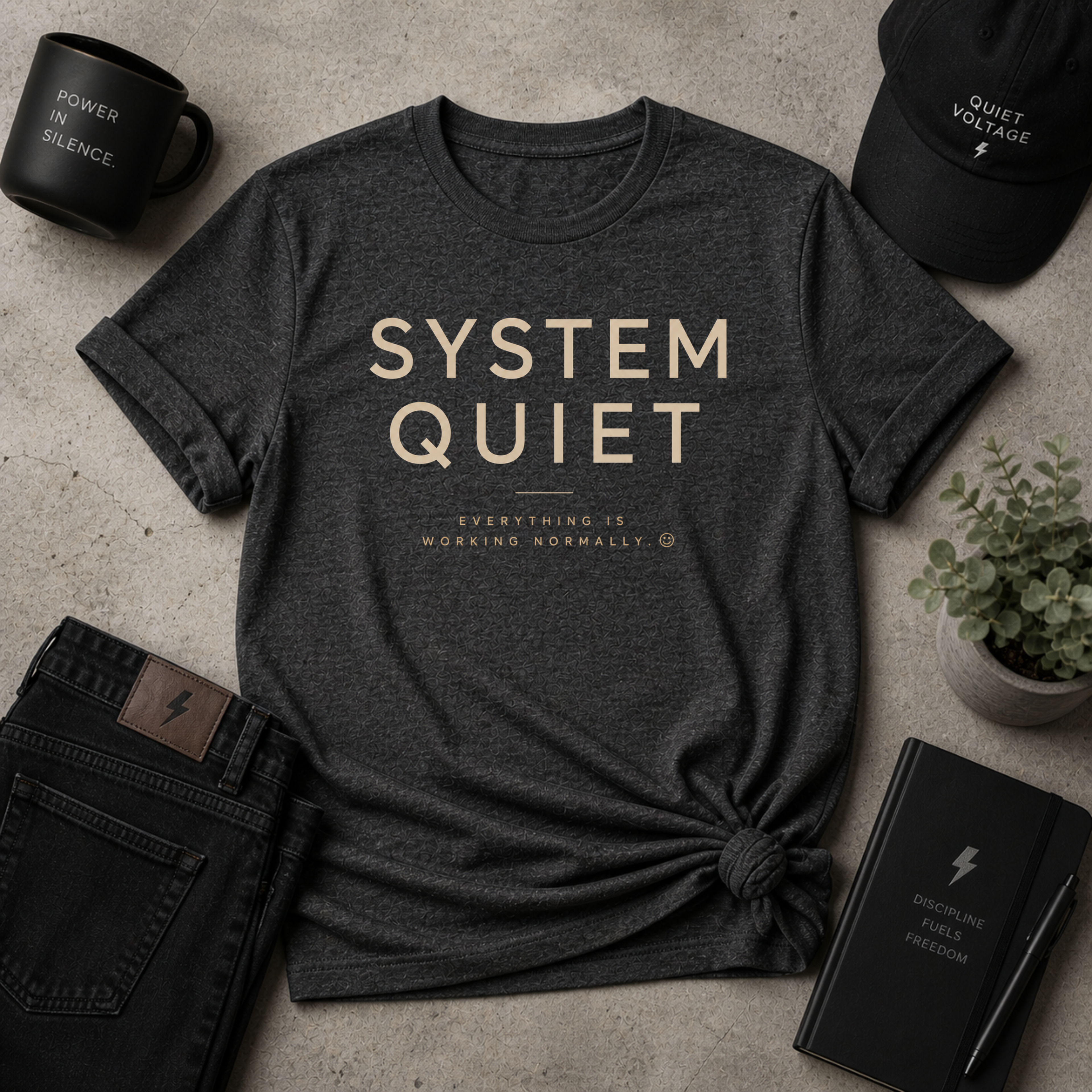 System Quiet Tee