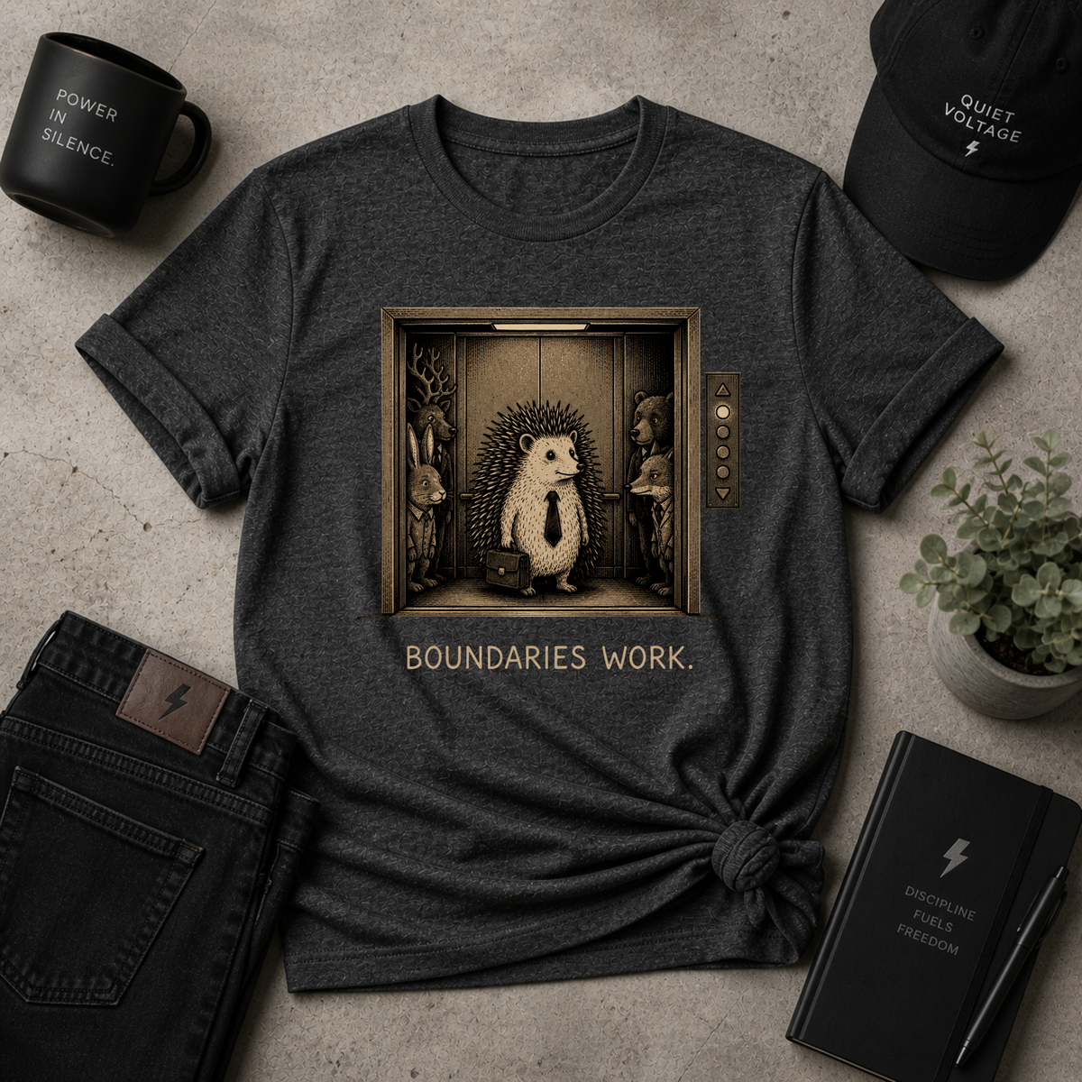 Boundaries Work Tee