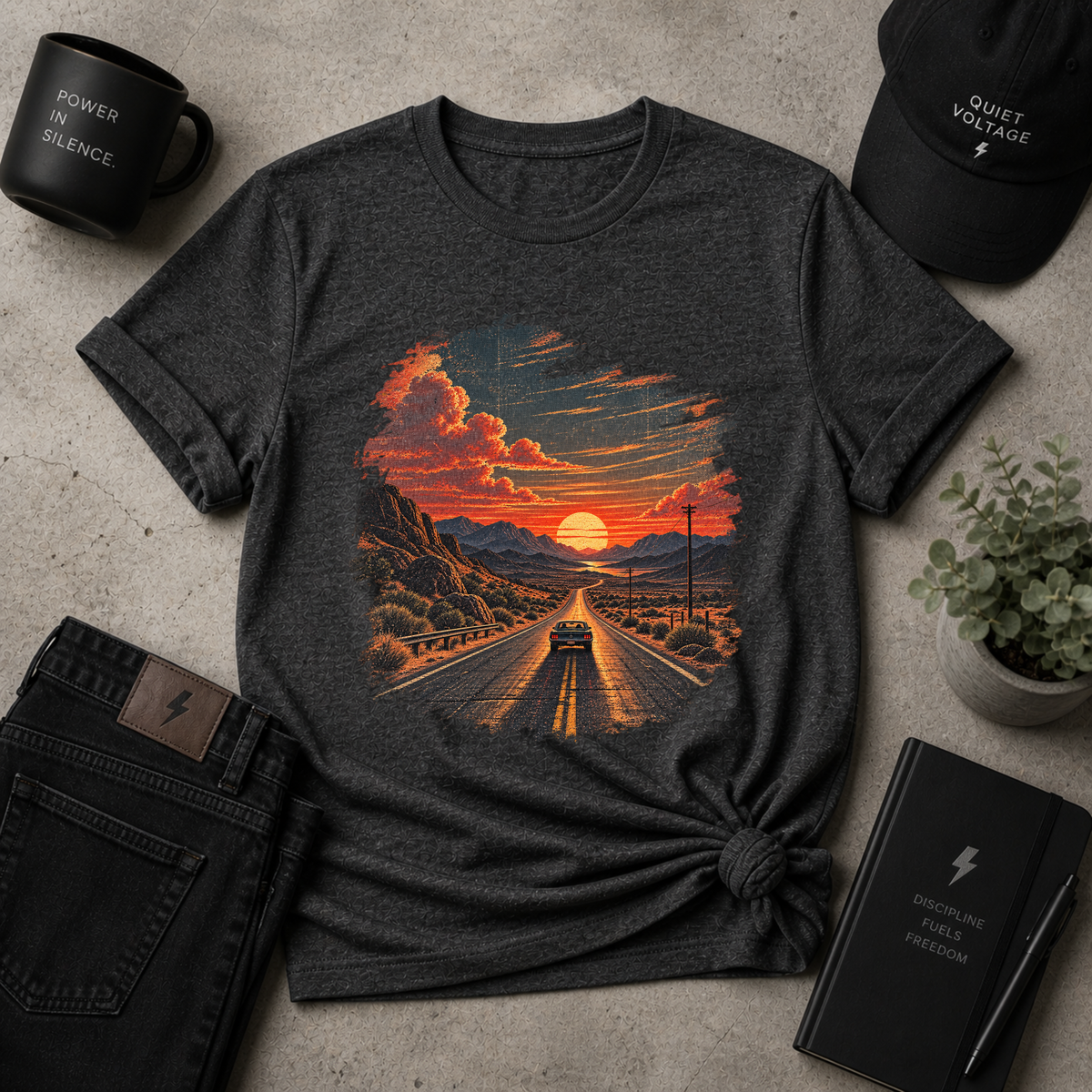 Lone Desert Drive Tee