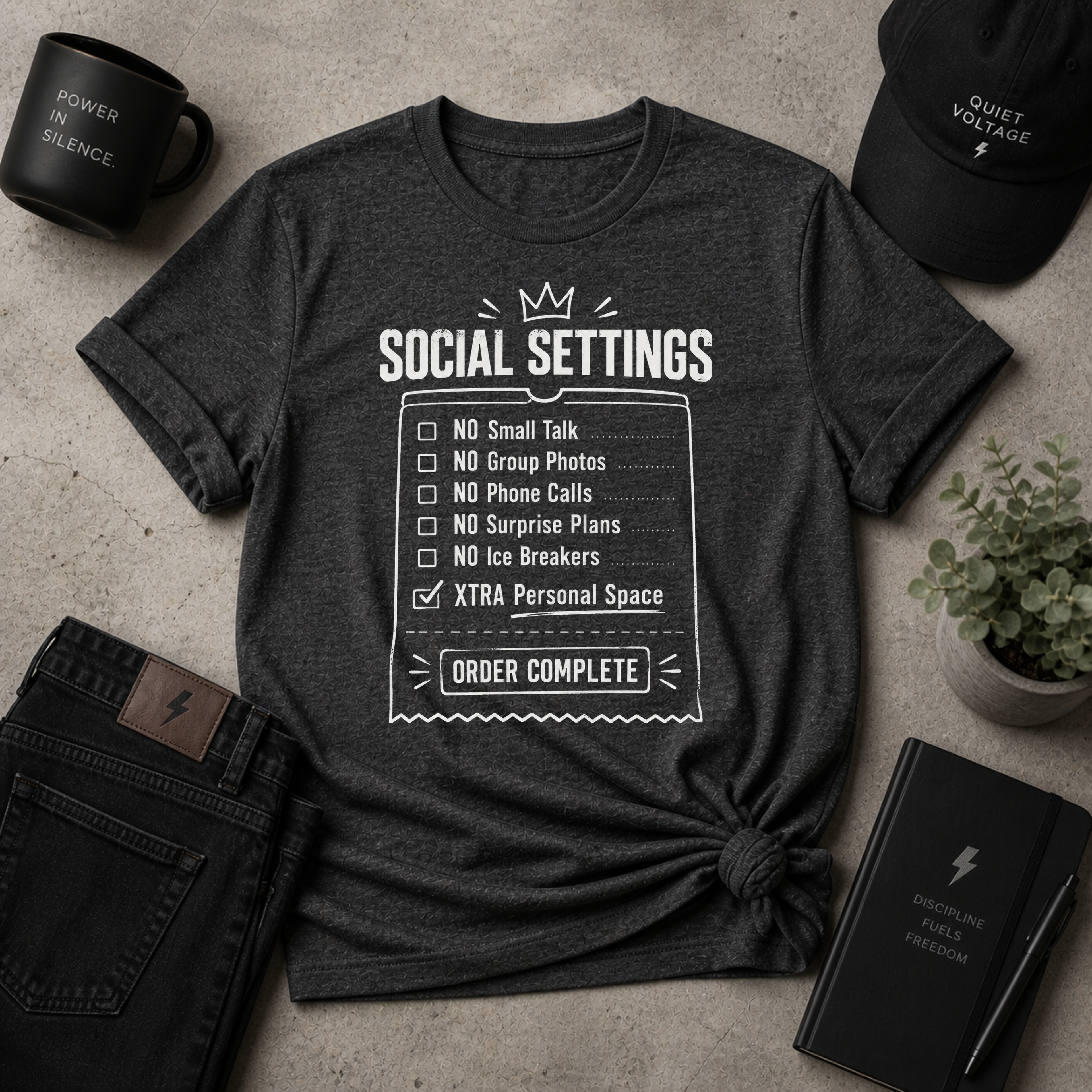 Social Settings Tee