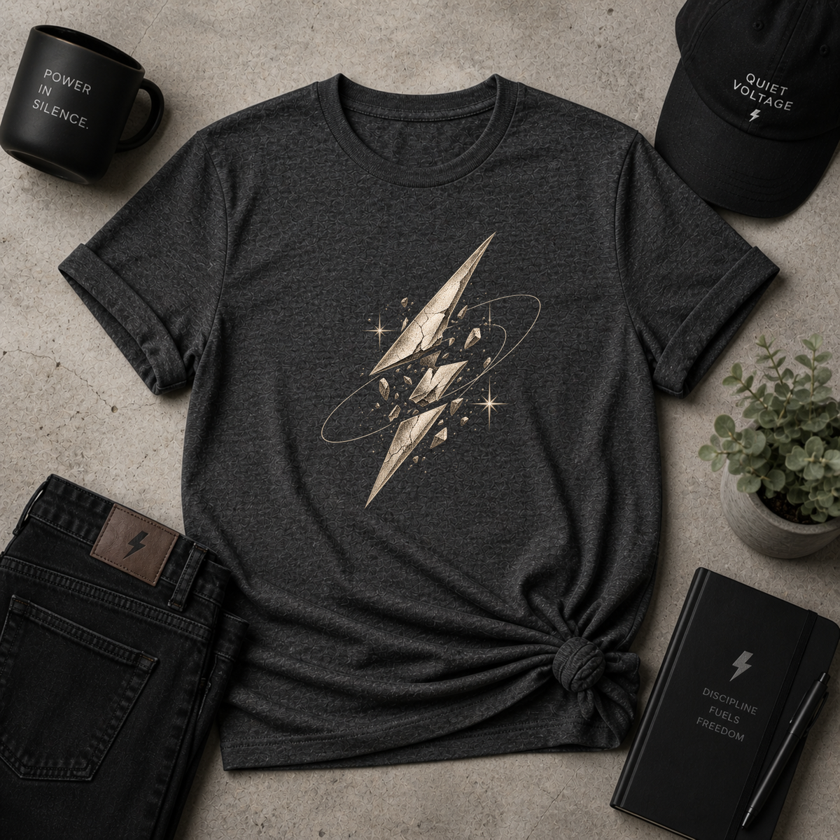 Shattered Lightning Tee