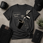 Just Black Tee