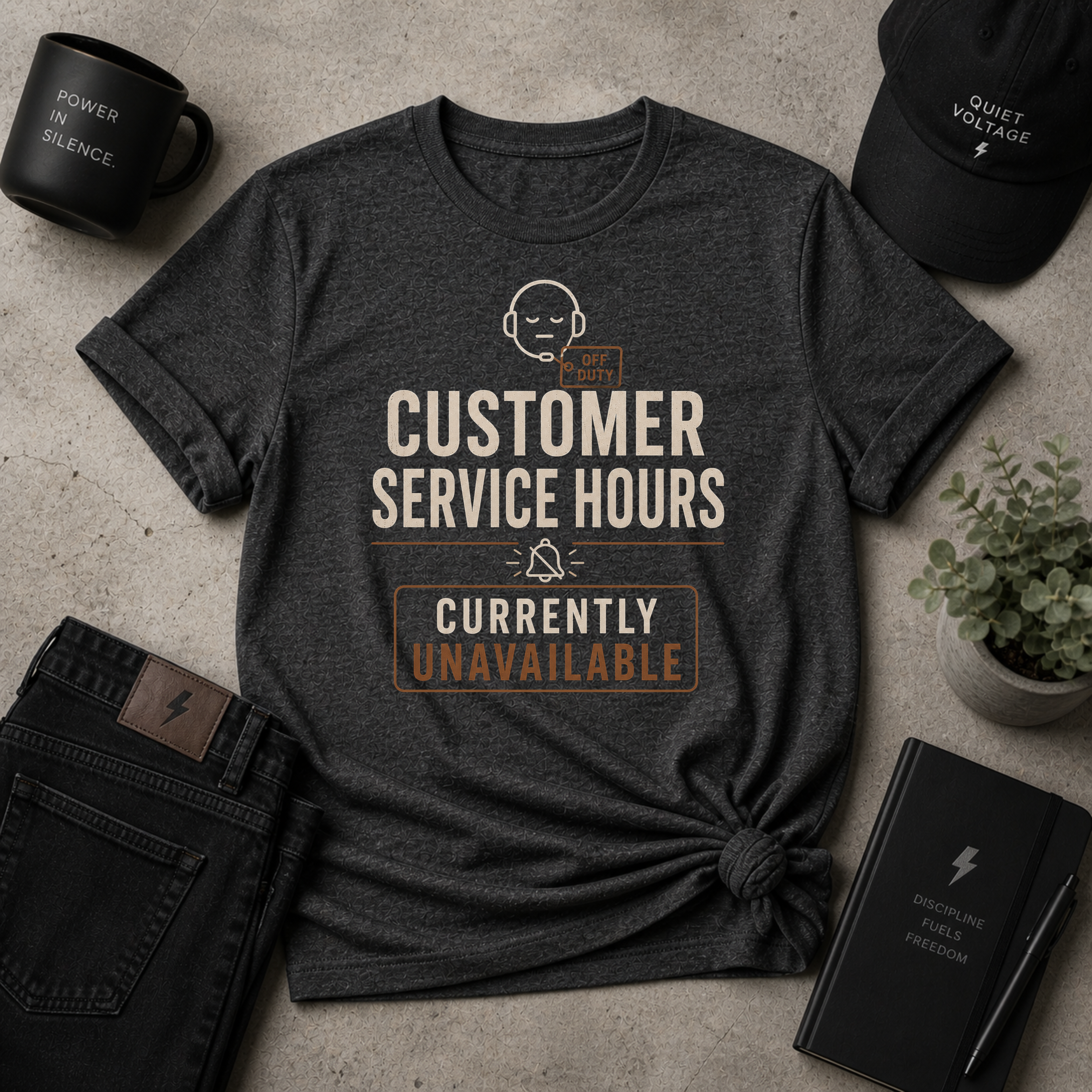 Customer Service Hours Tee