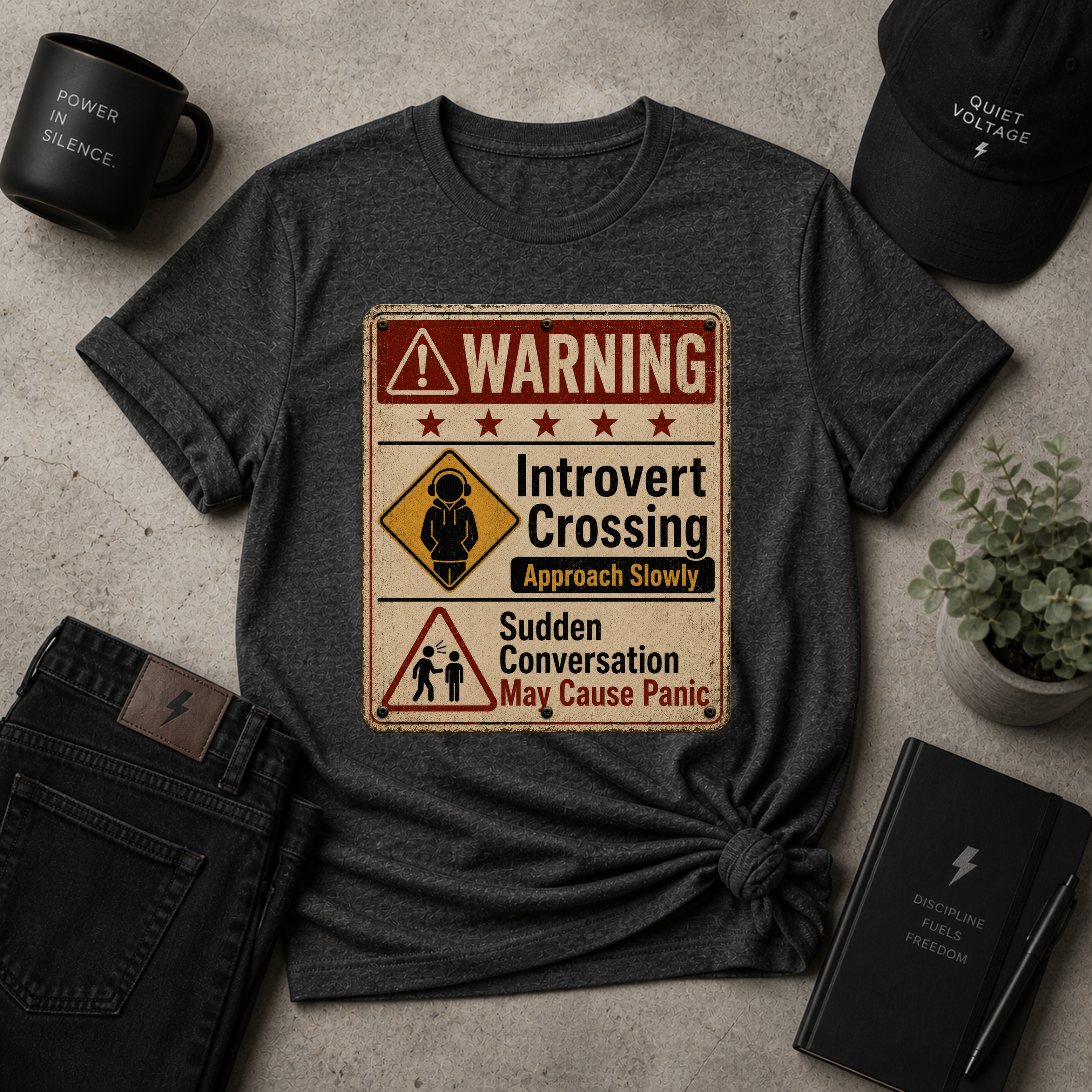 Introvert Crossing Tee