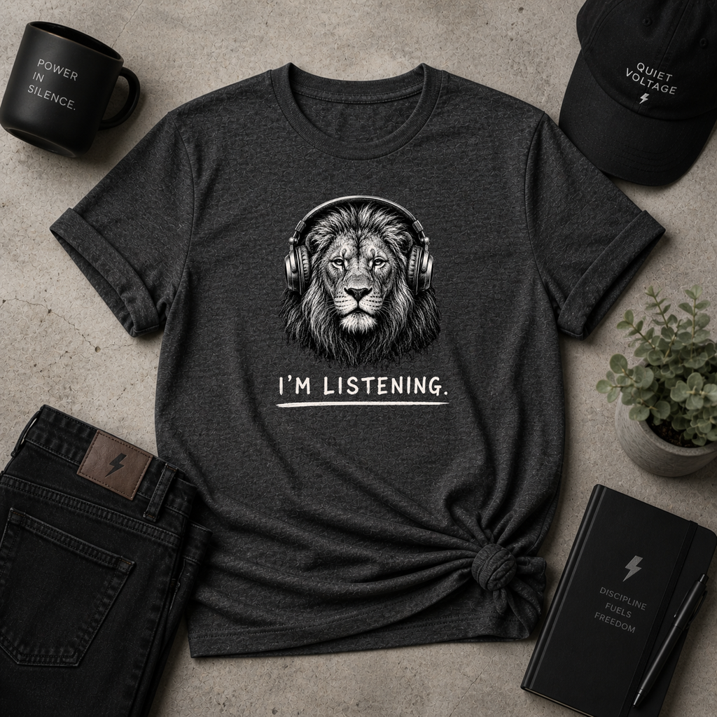 Listening Lion Tee