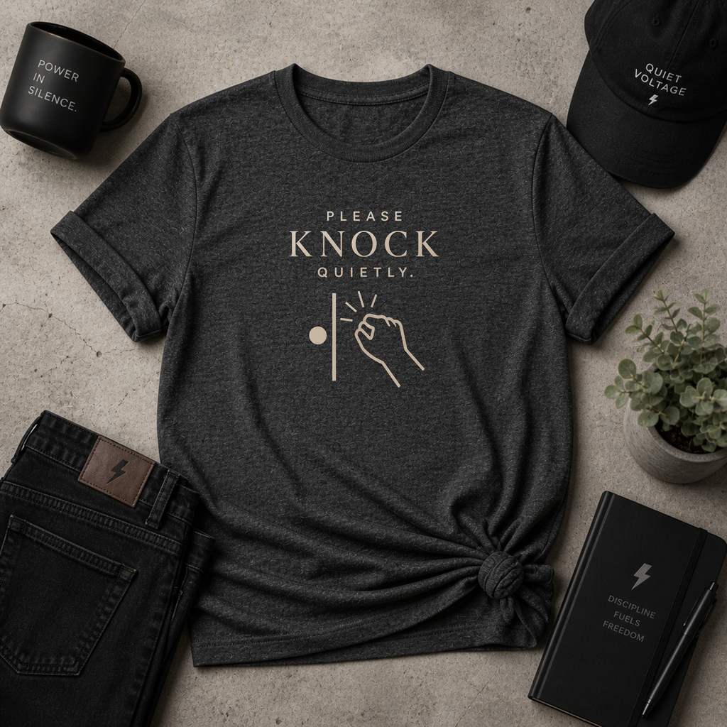 Knock Quietly Tee