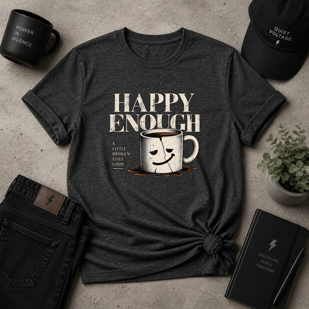 Happy Enough Tee
