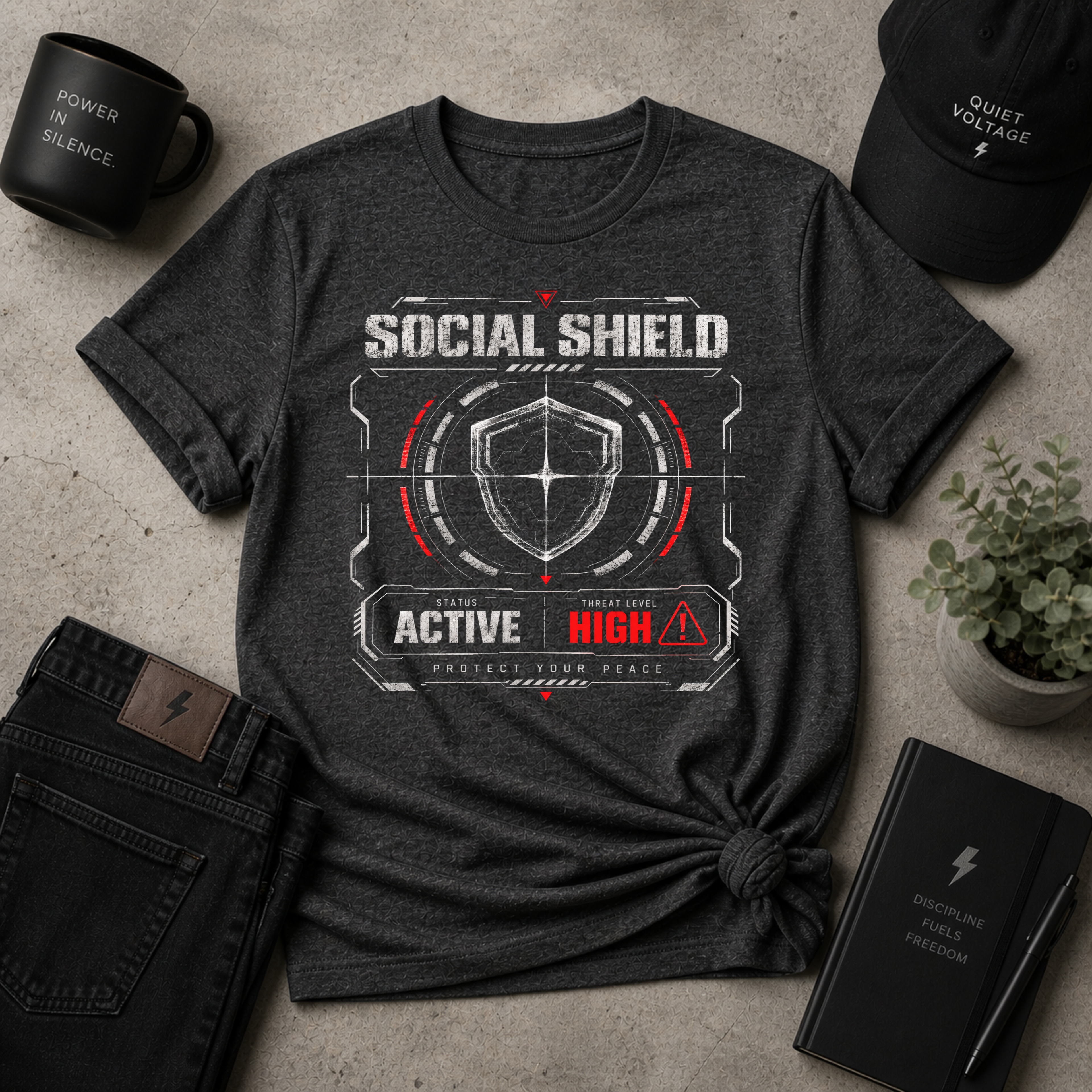 Social Shield Tee