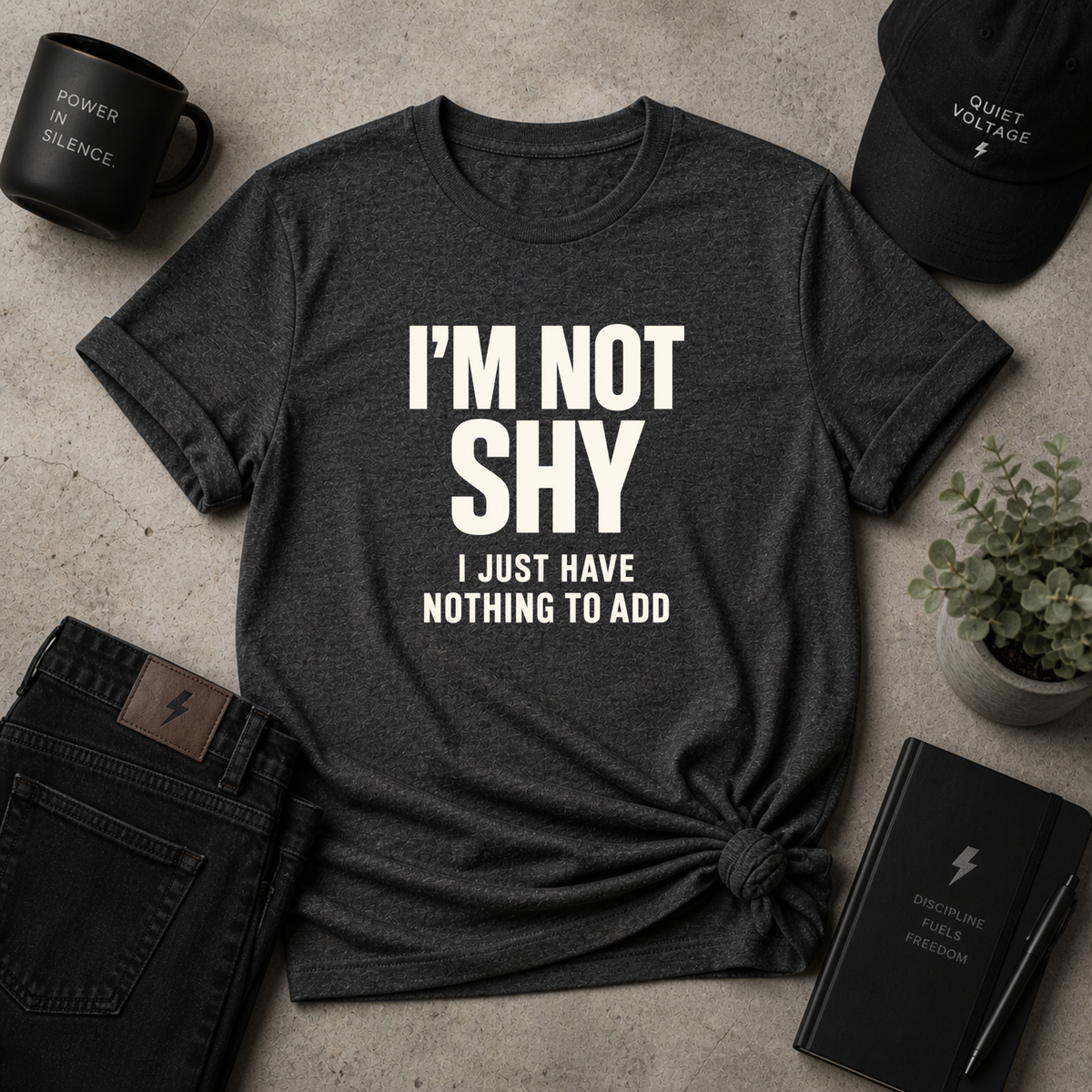 I'm Not Shy Tee