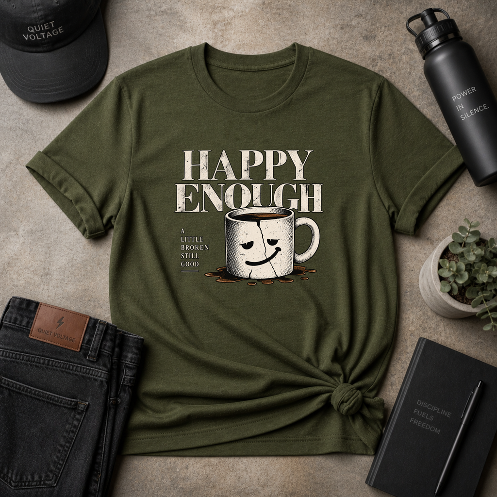 Happy Enough Tee