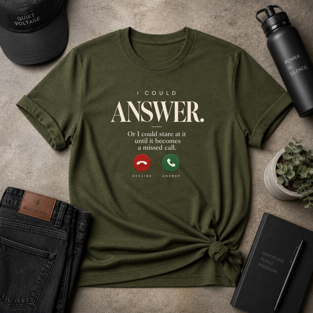 I Could Answer Tee