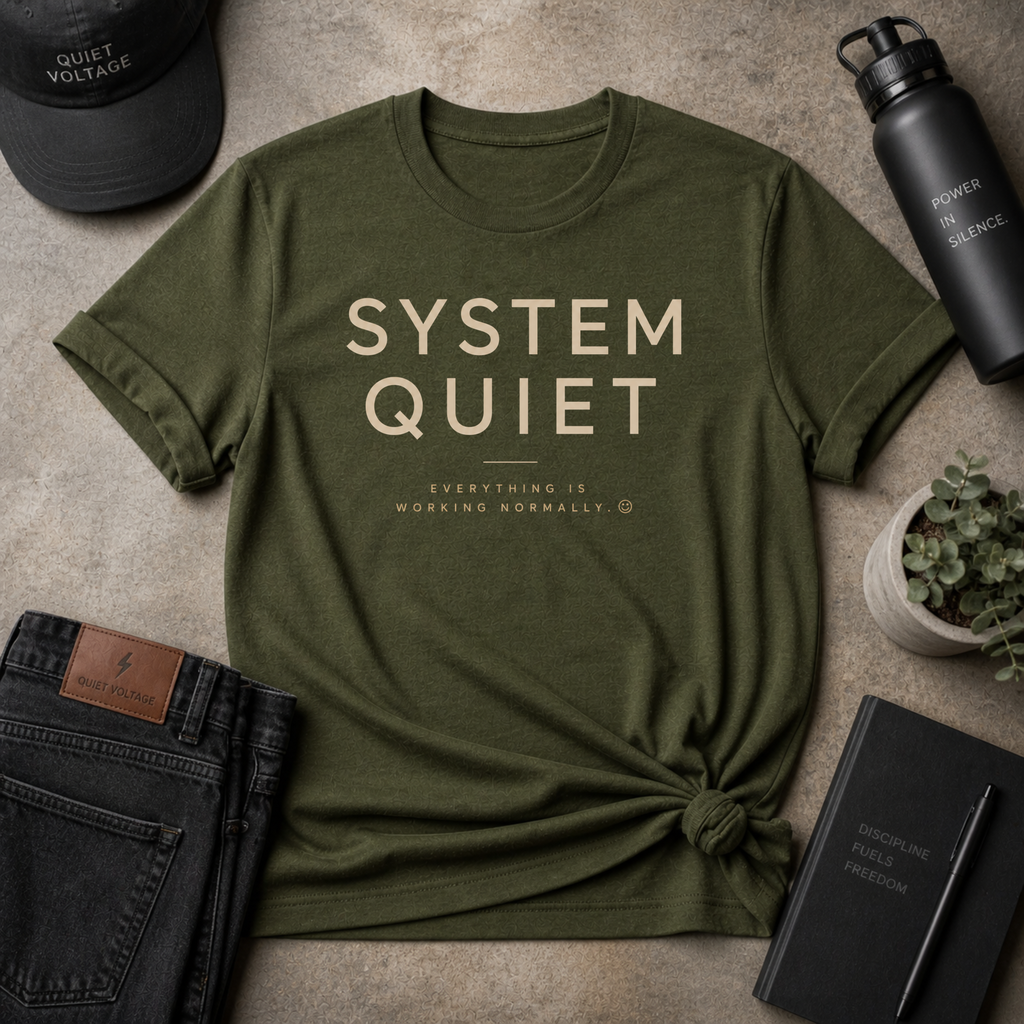 System Quiet Tee