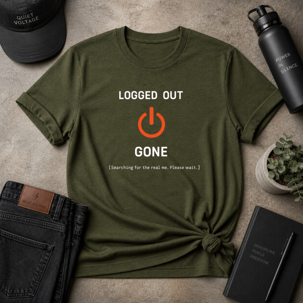 Logged Out Gone Tee