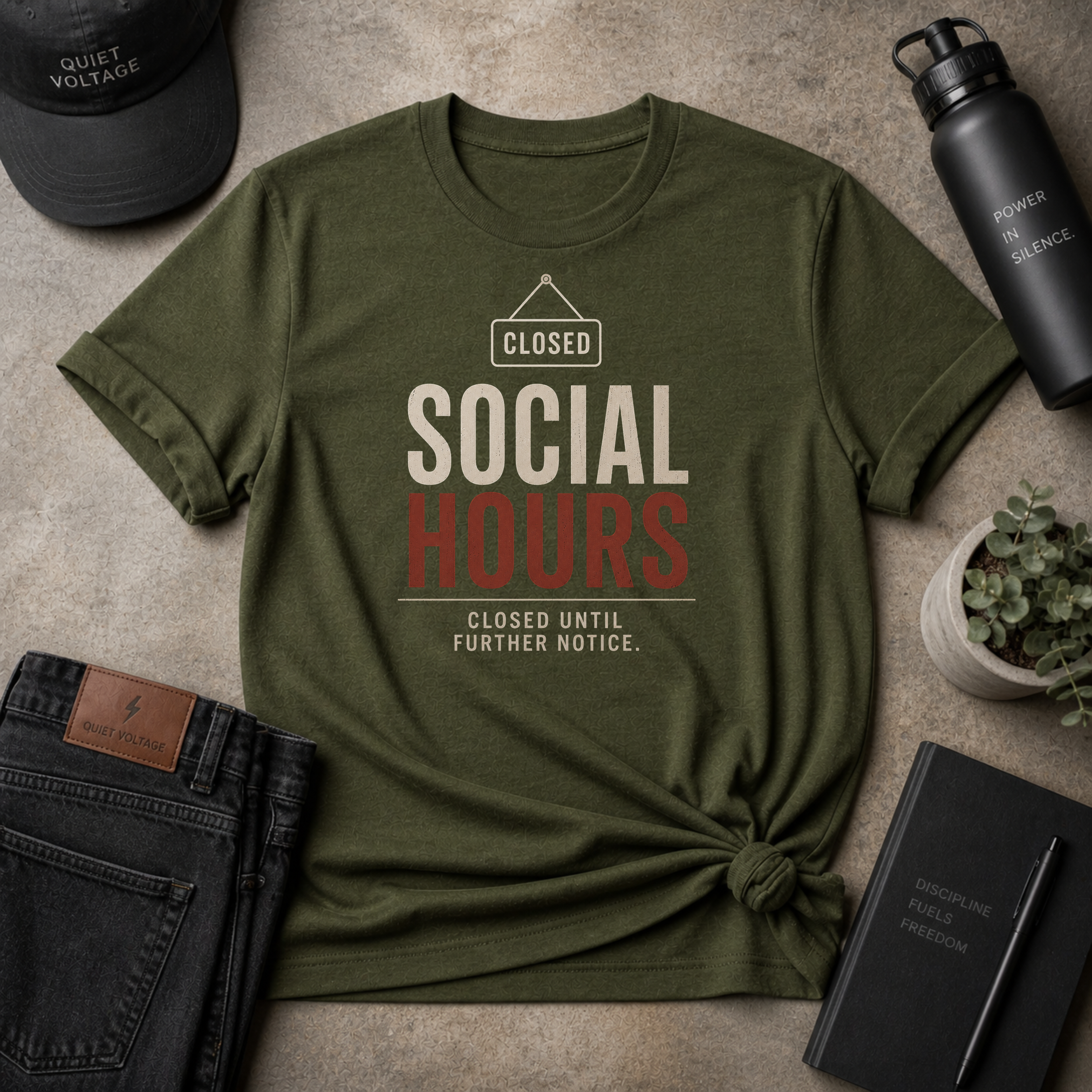 Social Hours Tee