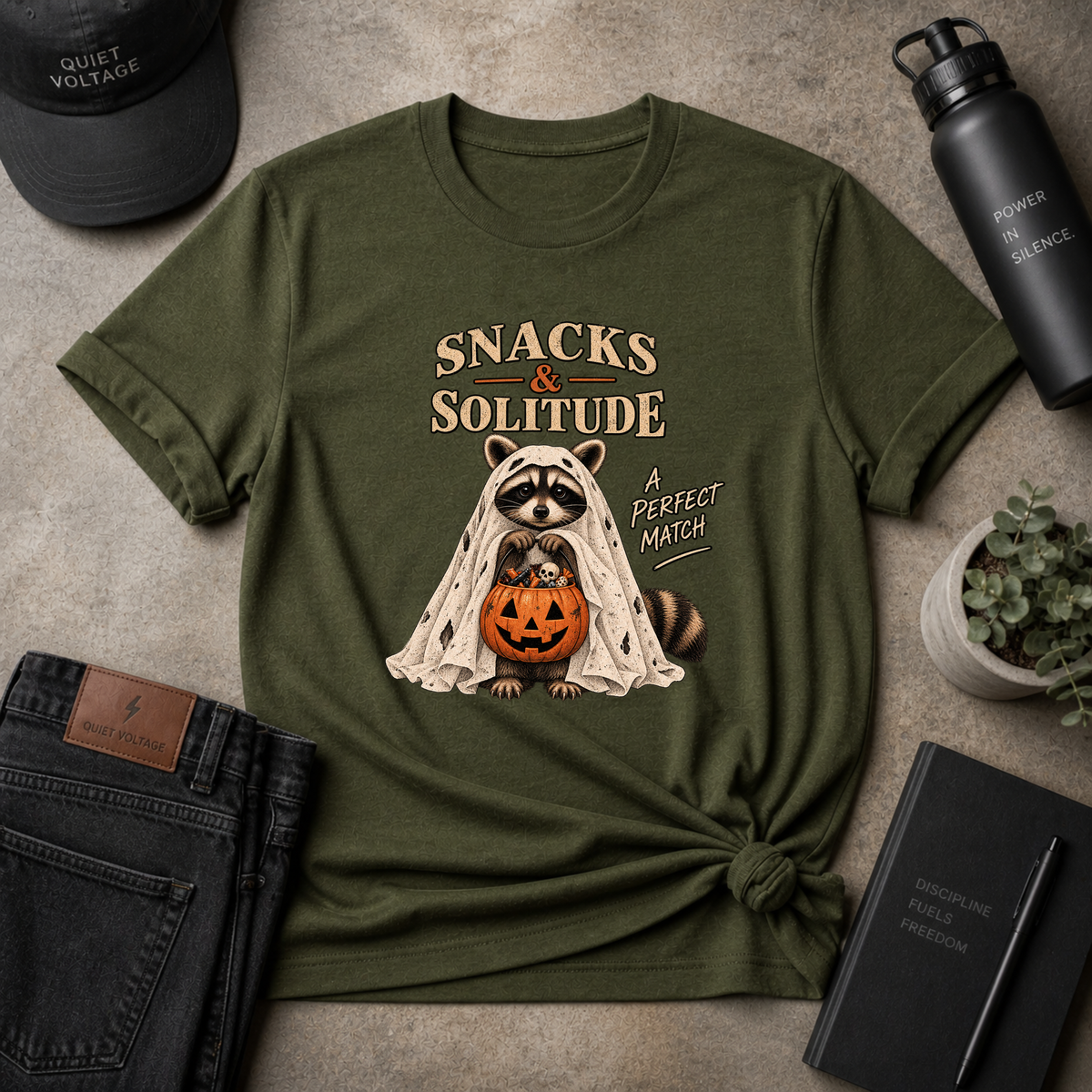 Snacks & Solitude Tee