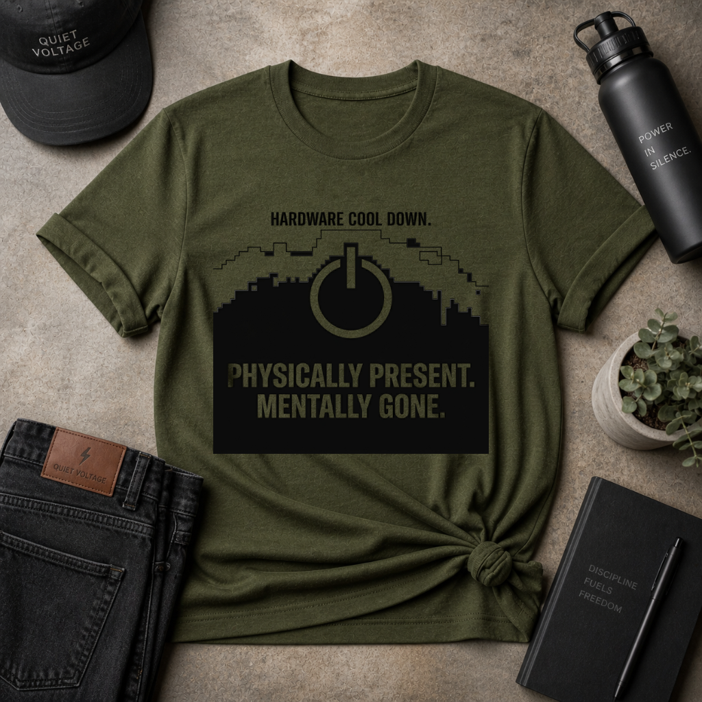 Physically Present Mental Gone Tee