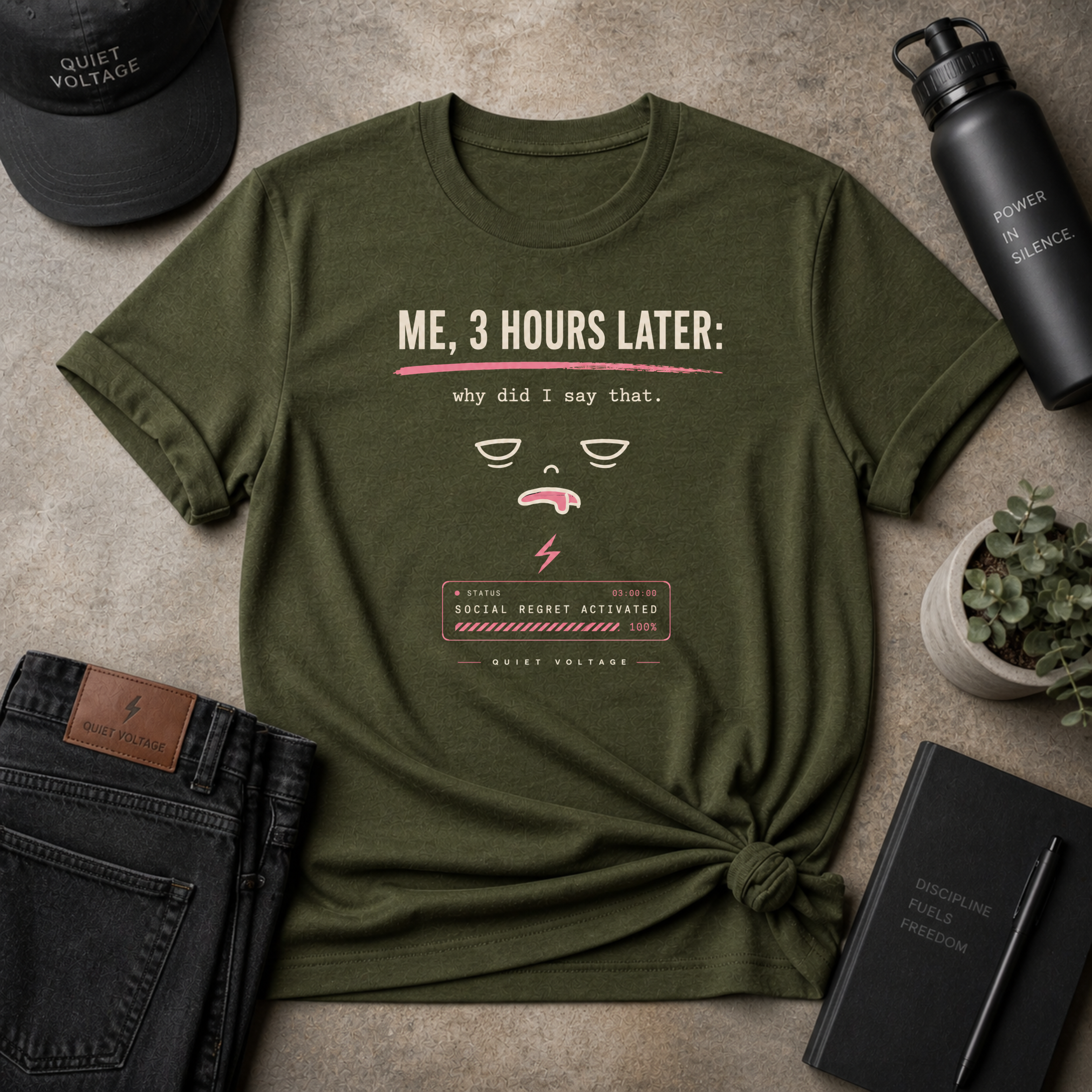 3 Hours Later Tee