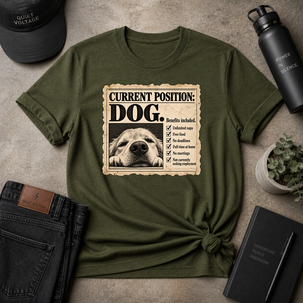 Dog Benefits Tee