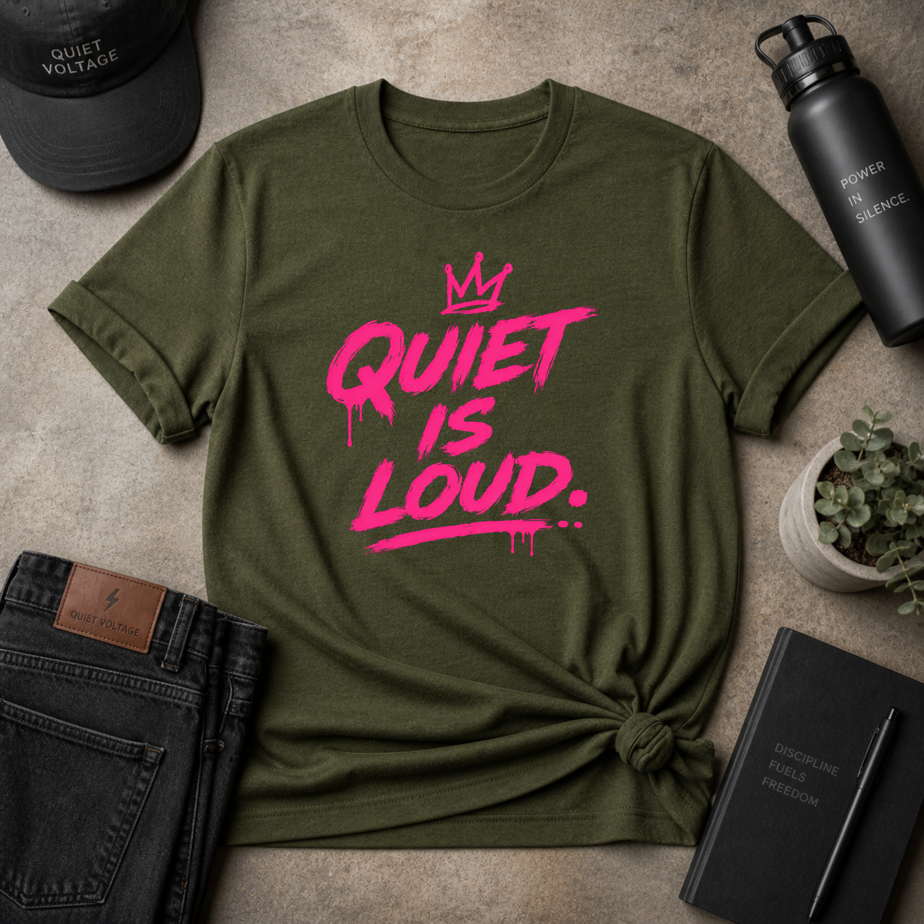 Quiet Is Loud Tee