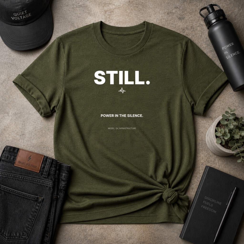 Still Power In The Silence Tee