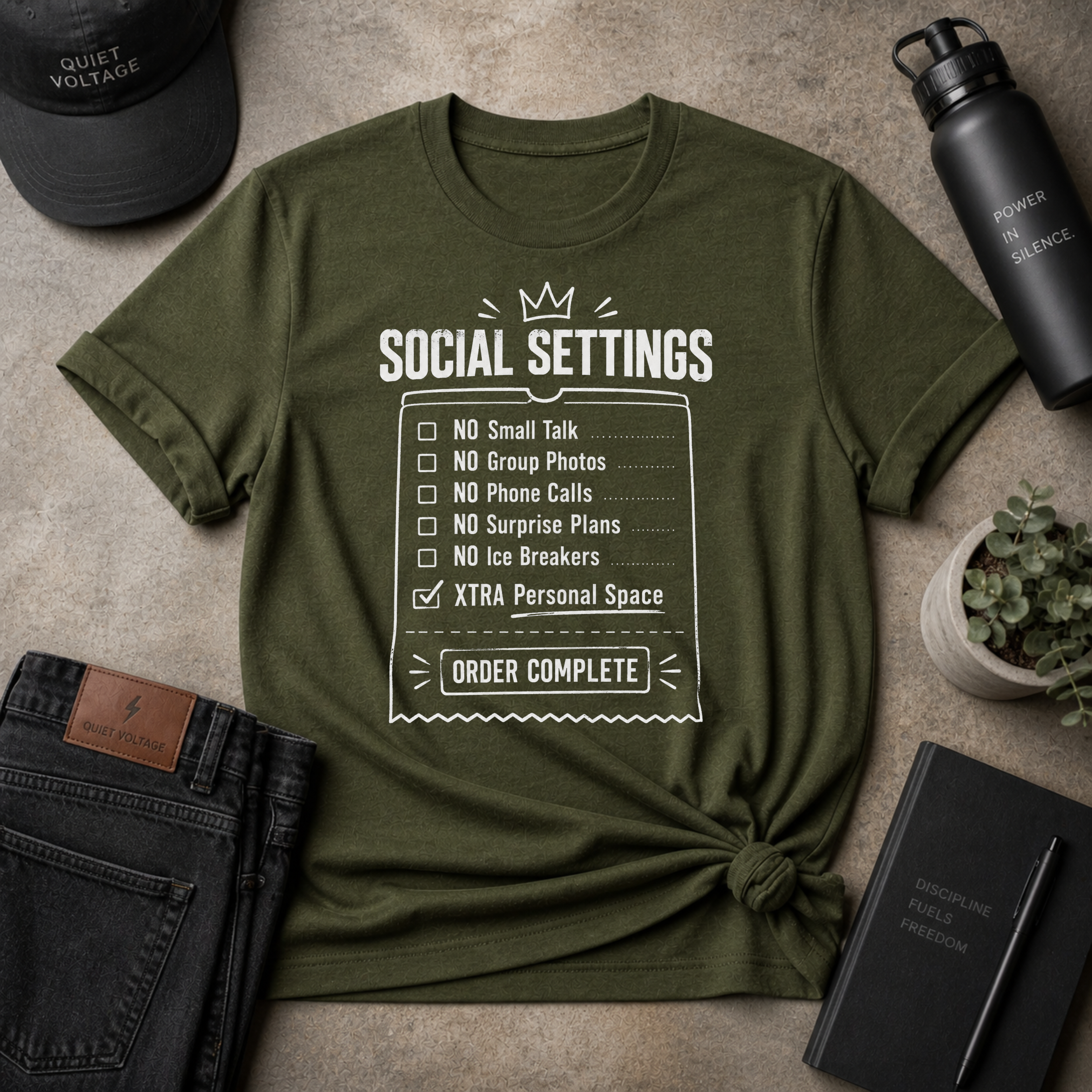 Social Settings Tee