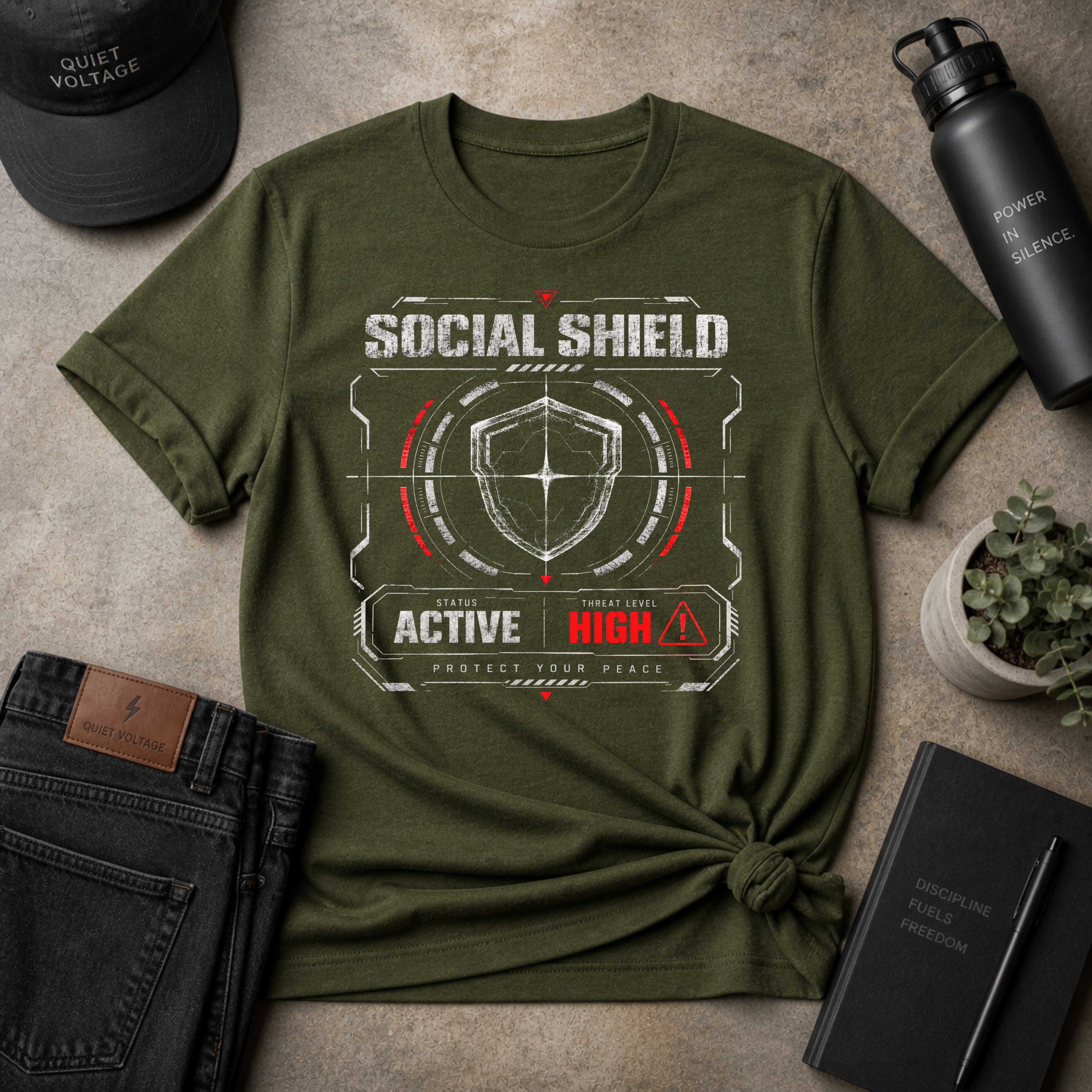 Social Shield Tee